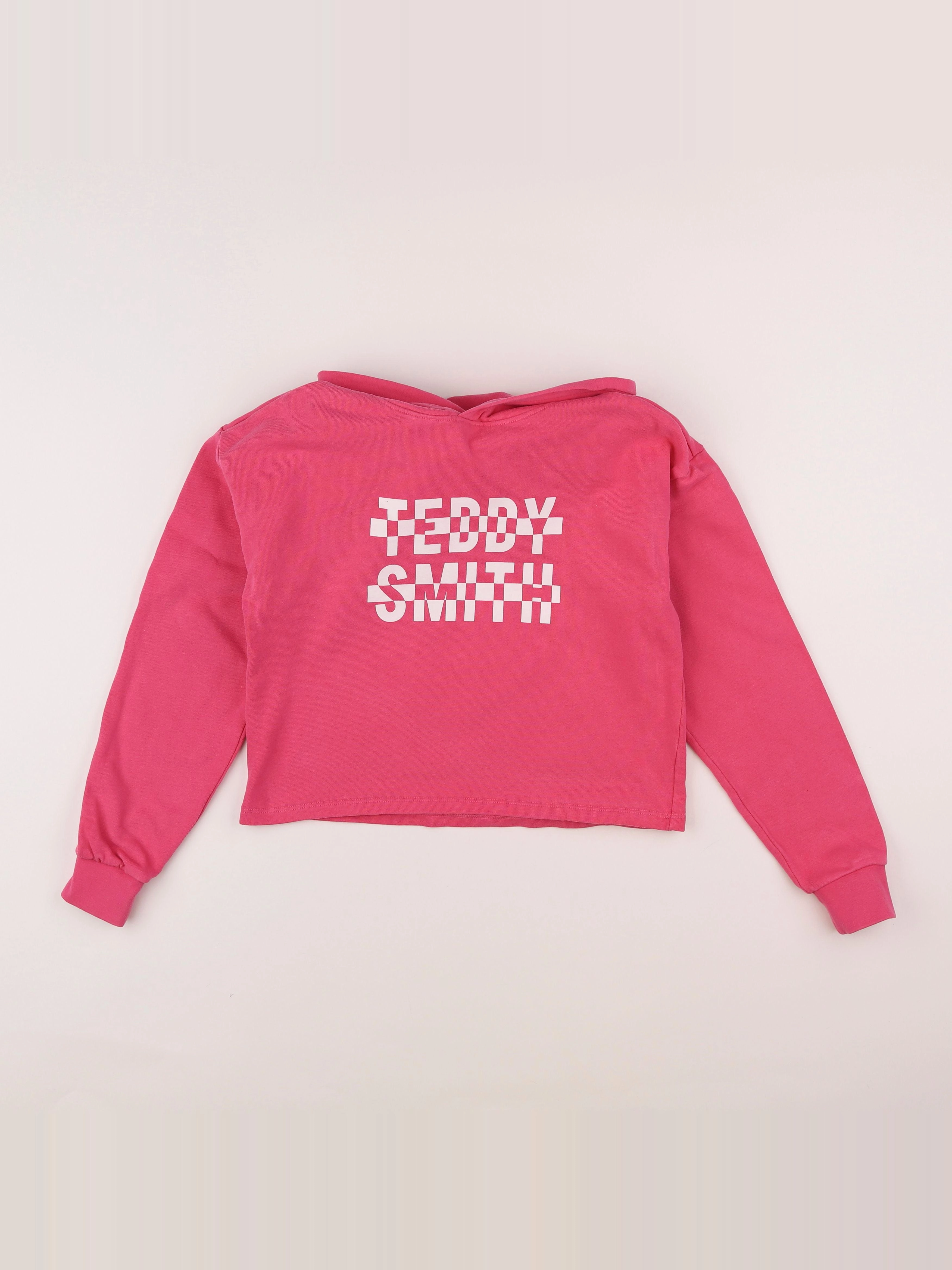 Teddy Smith - sweat rose - 12 ans