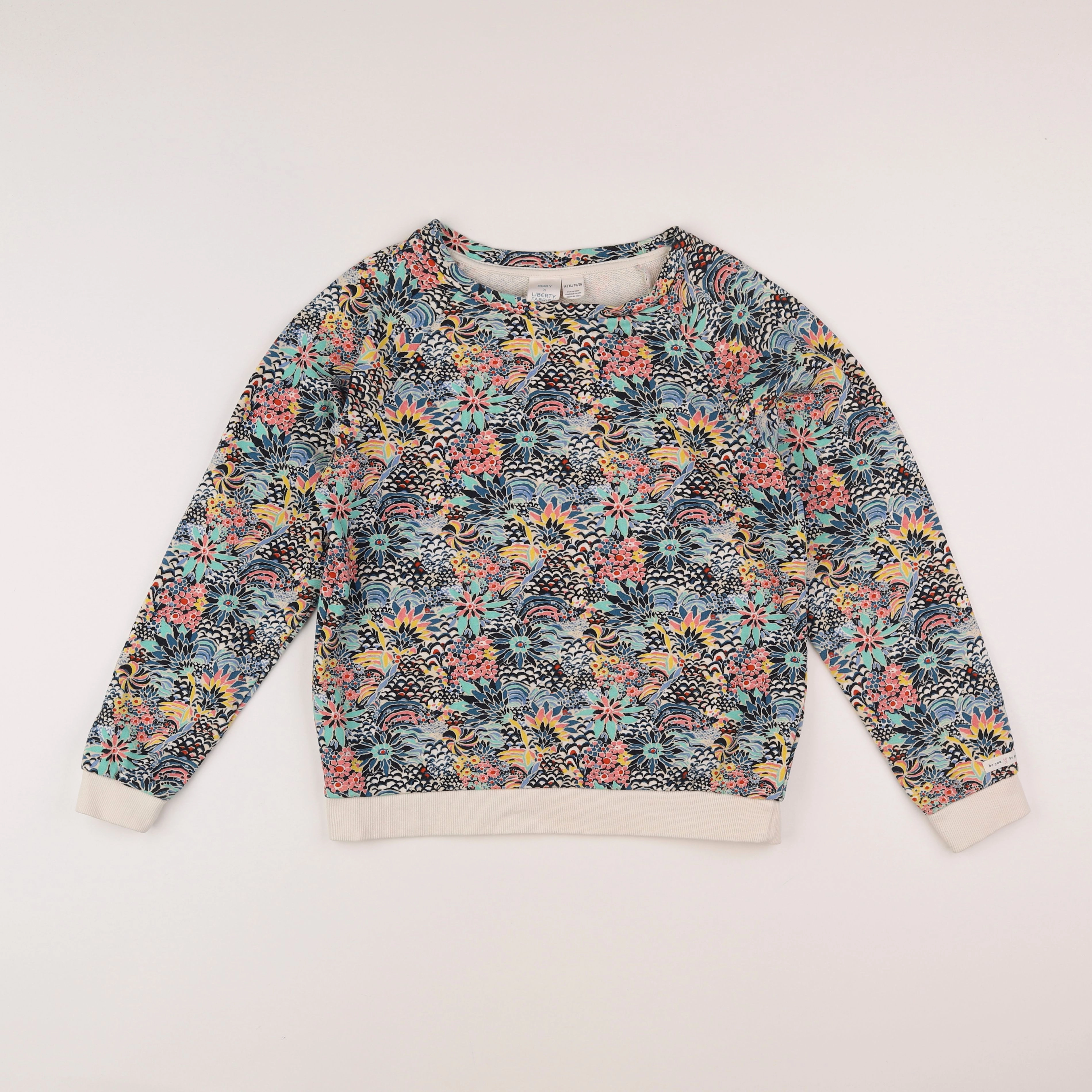 Roxy - sweat multicolore - 14 ans