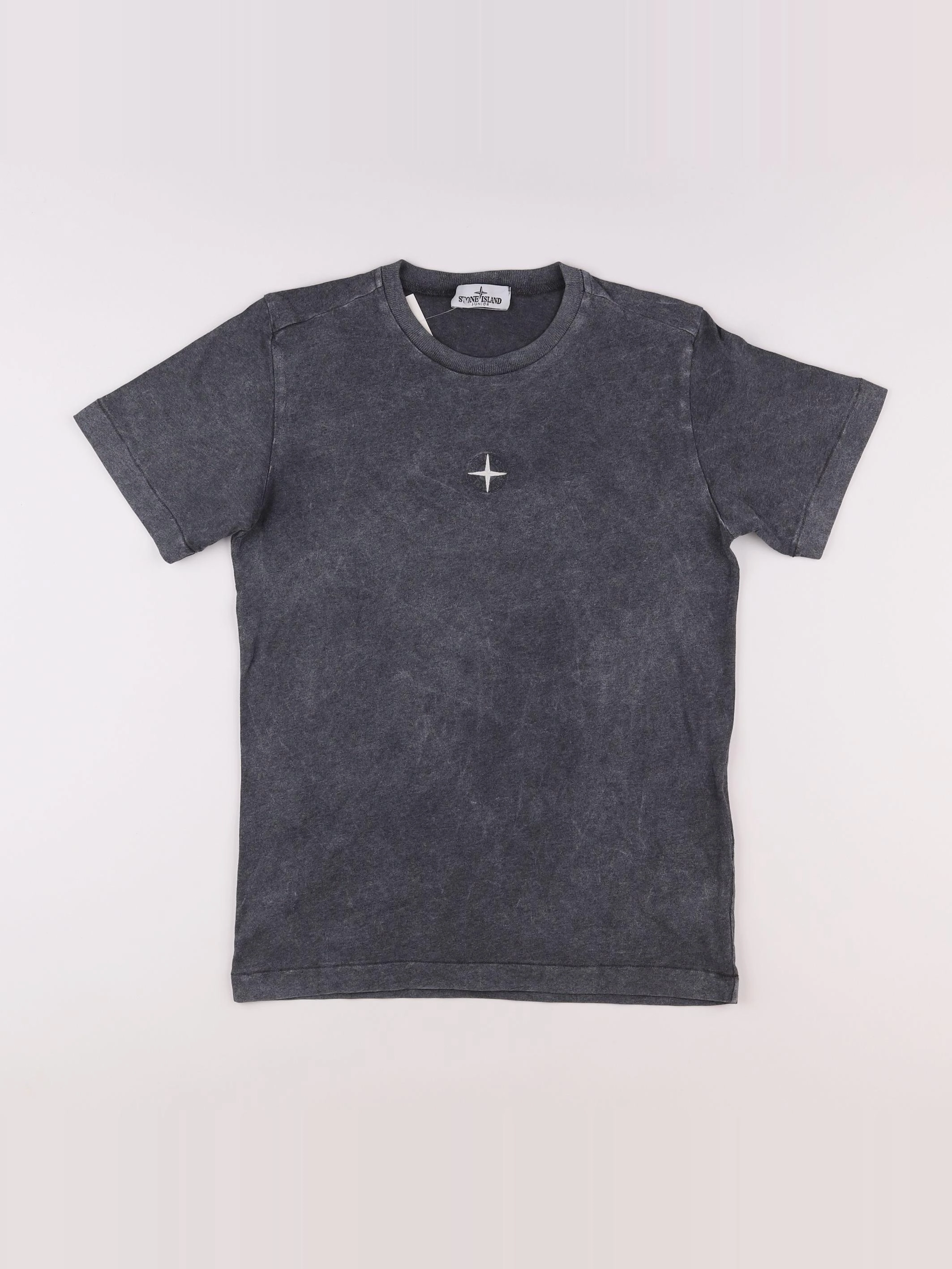 Stone Island - tee-shirt gris - 12 ans