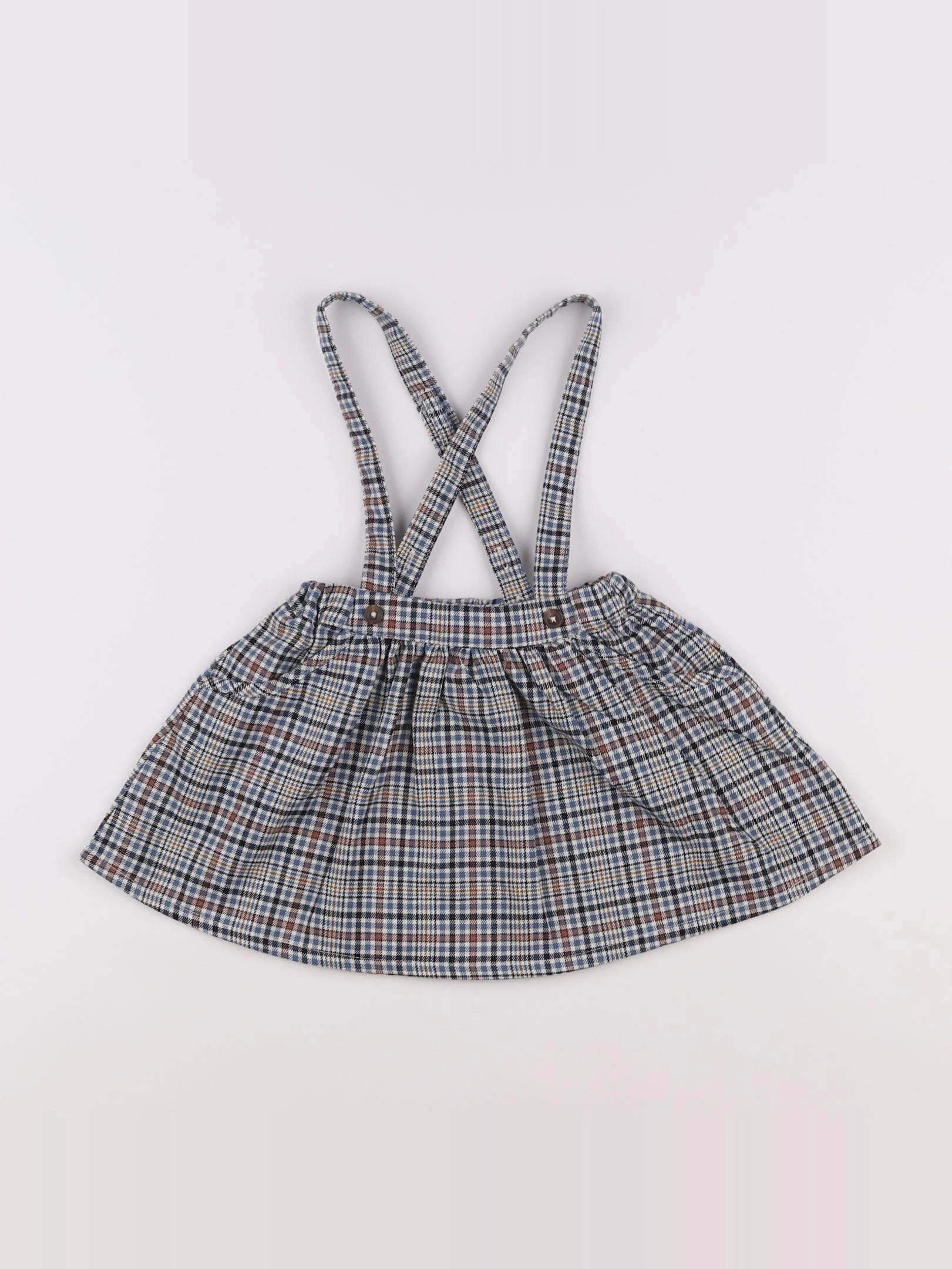 Vertbaudet - jupe bleu - 2 ans
