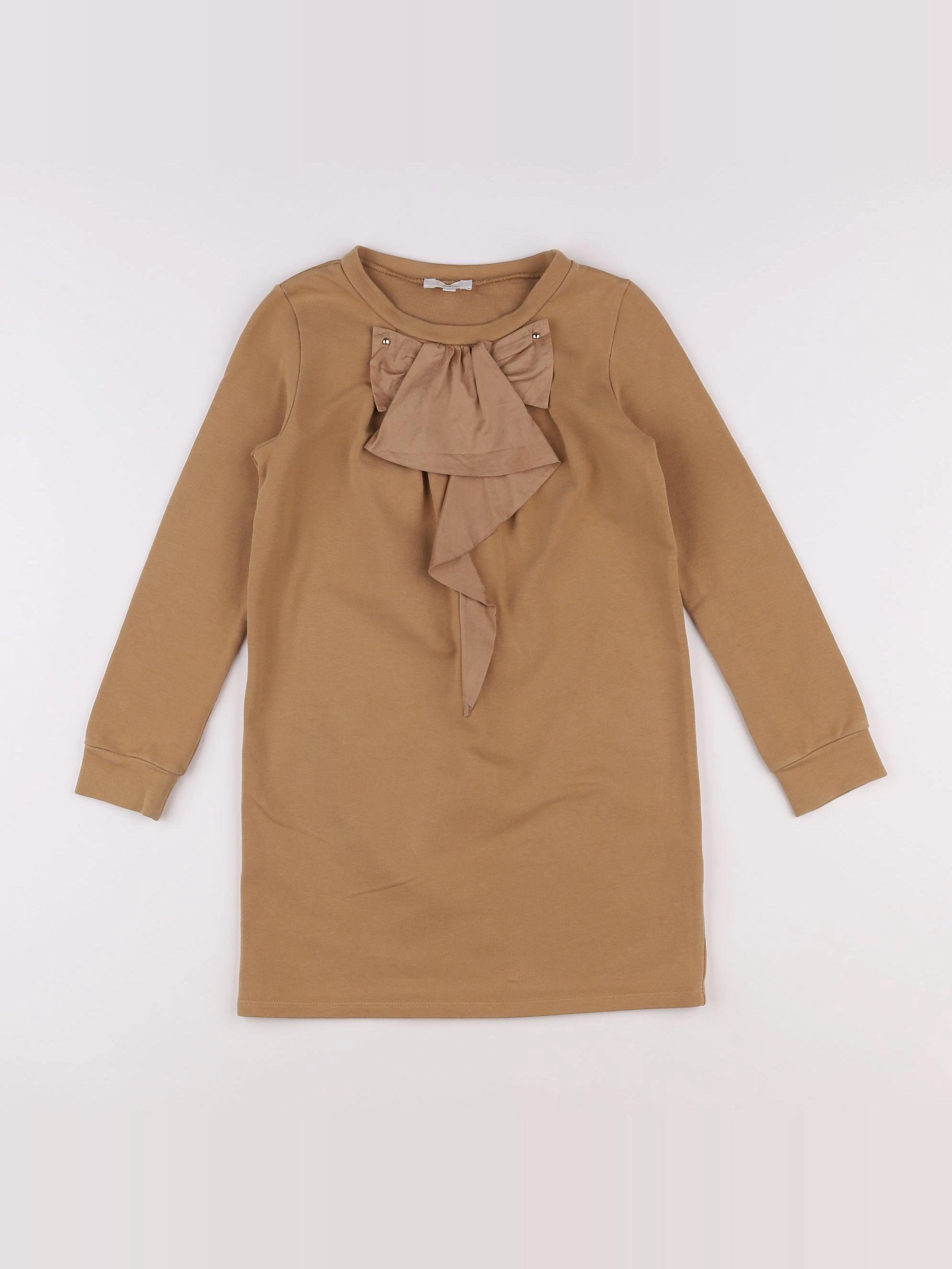 Chloé - robe marron - 8 ans