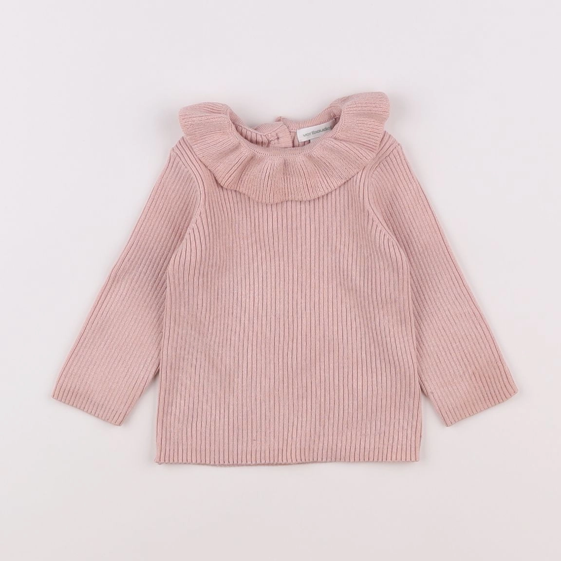 Vertbaudet - pull rose - 3 mois