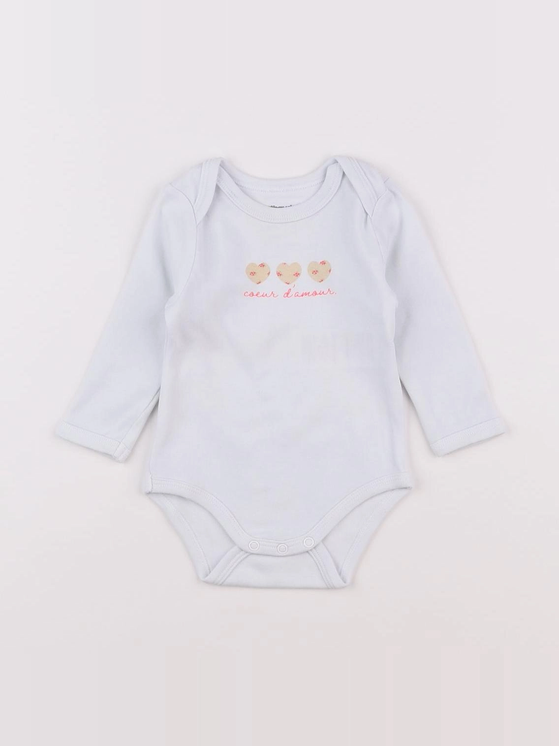 Vertbaudet - body blanc - 3 mois