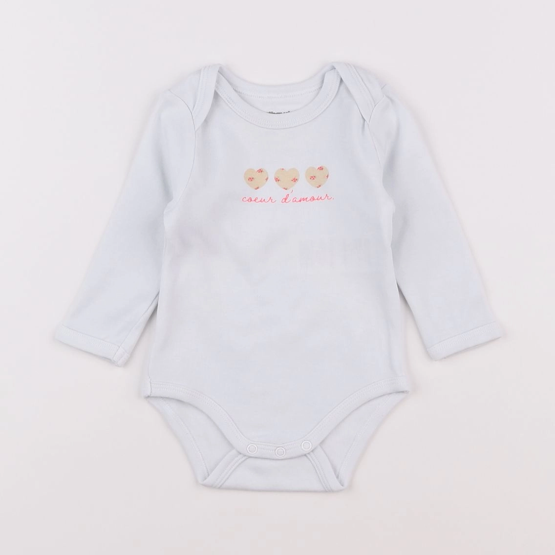 Vertbaudet - body blanc - 3 mois