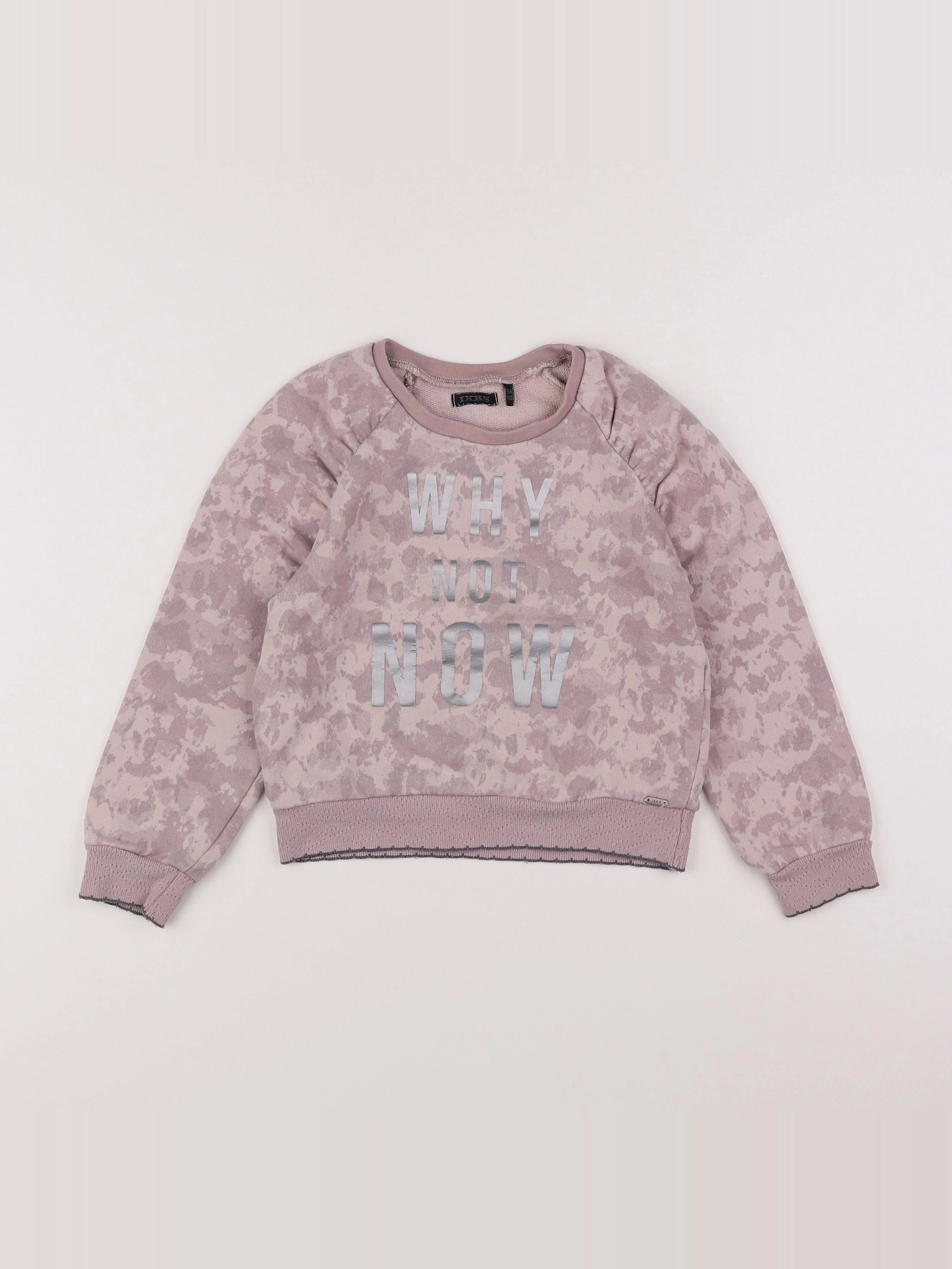 IKKS - sweat violet - 5 ans