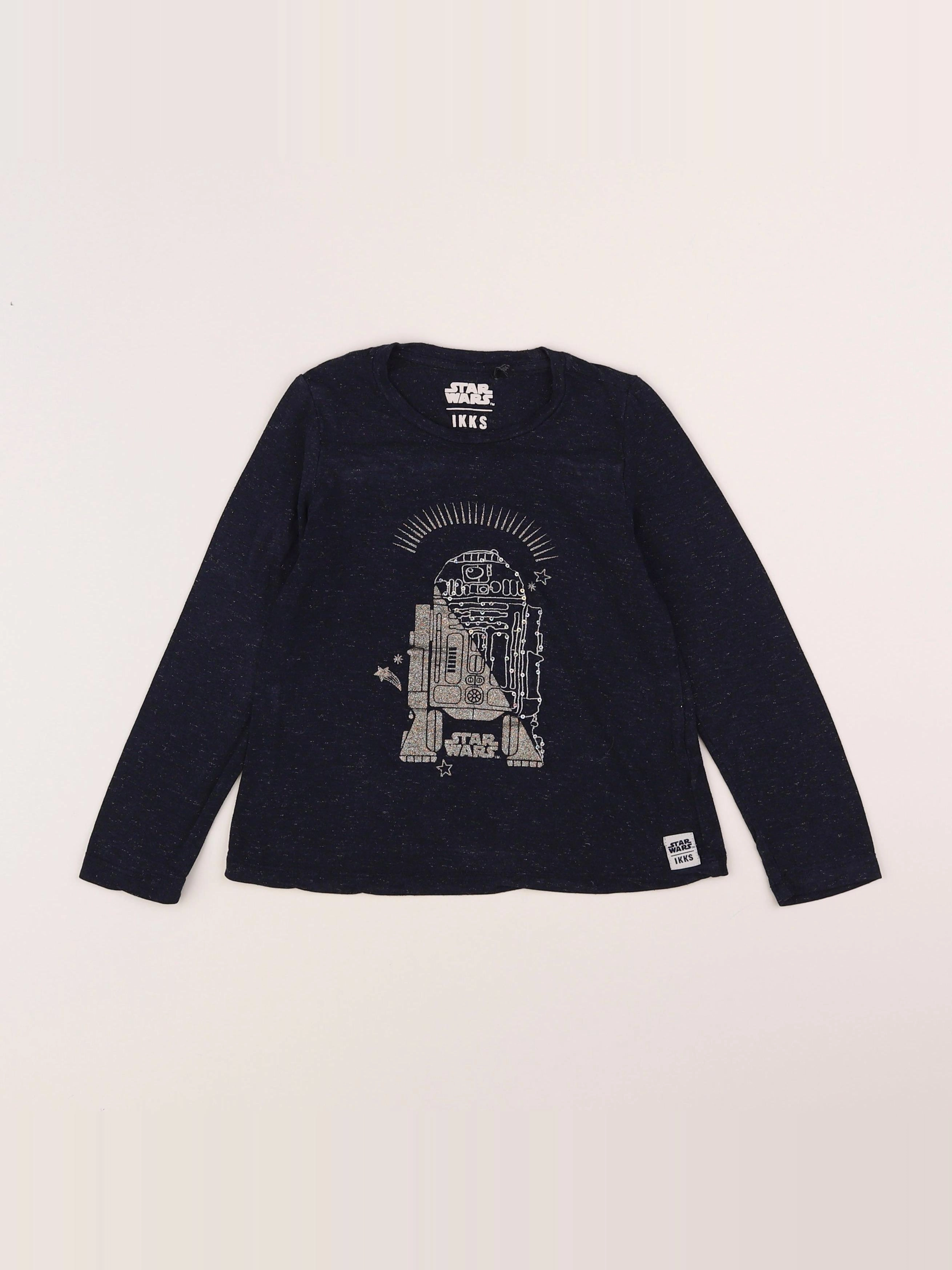 IKKS - tee-shirt bleu - 4 ans