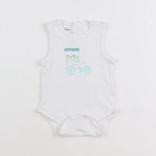 Vertbaudet - body multicolore - 3 mois