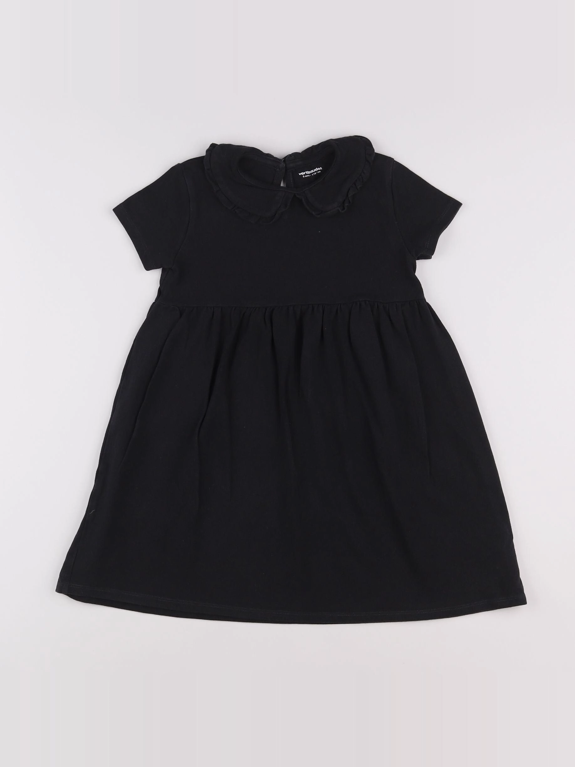 Vertbaudet - robe noir - 5 ans