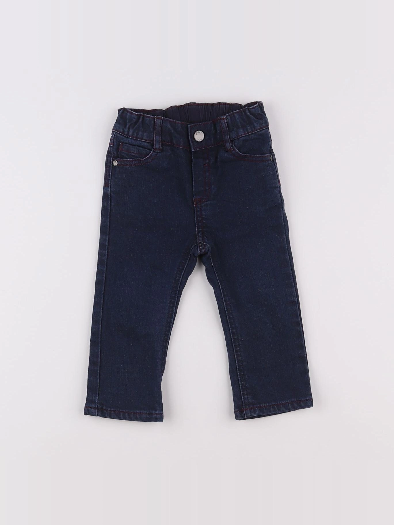 Jacadi - jean bleu - 12 mois