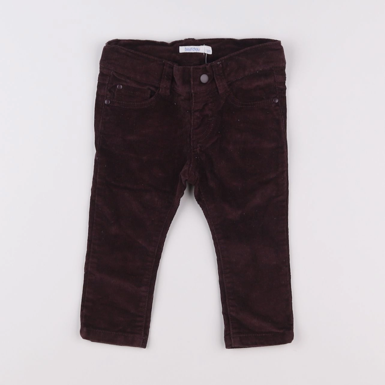 Boutchou - pantalon marron - 9 mois