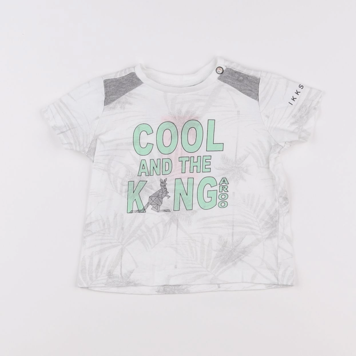 IKKS - tee-shirt blanc - 12 mois