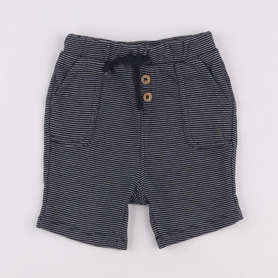 Tape à l'oeil - short bleu - 12 mois