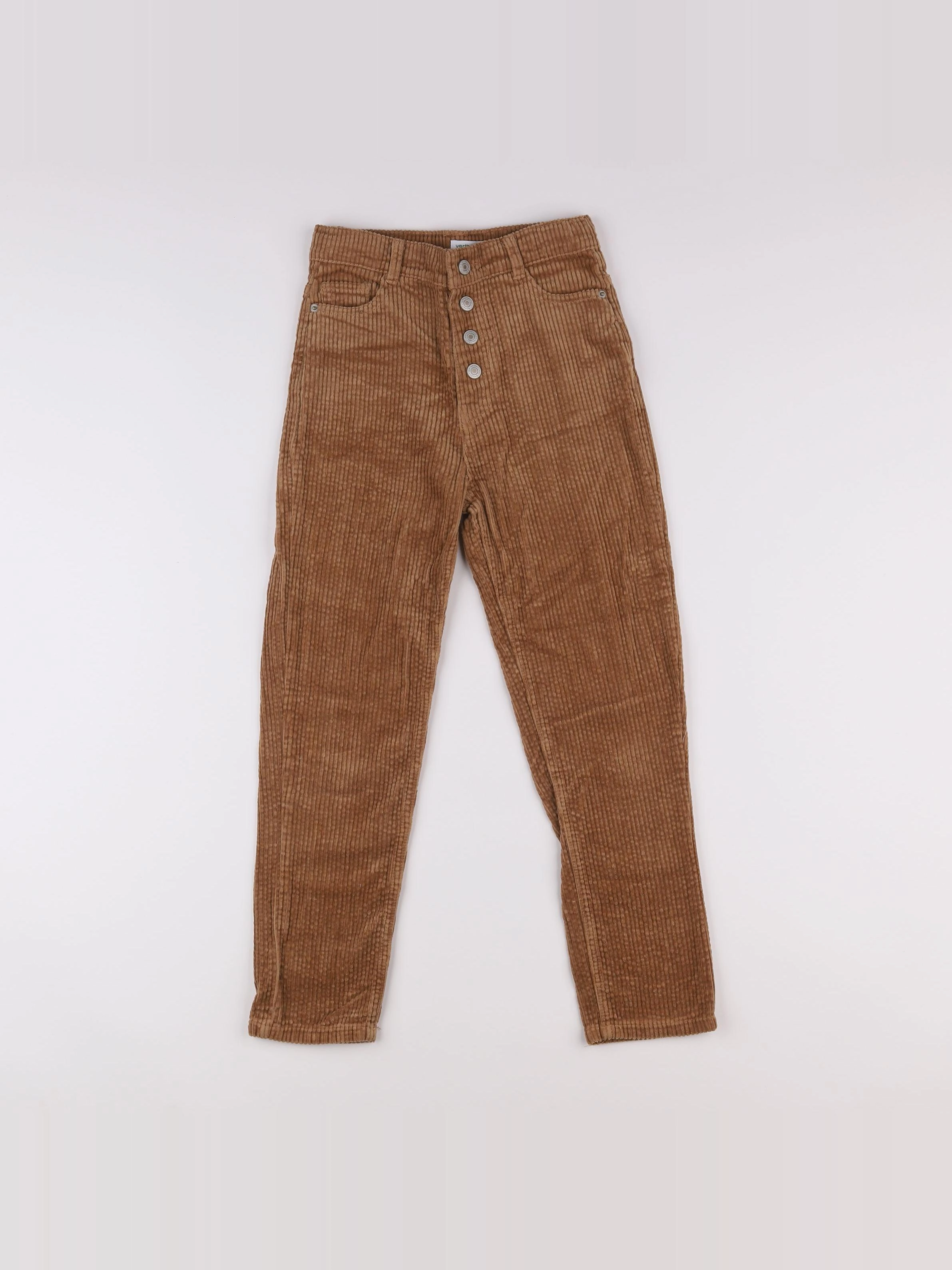 Vertbaudet - pantalon marron - 9 ans