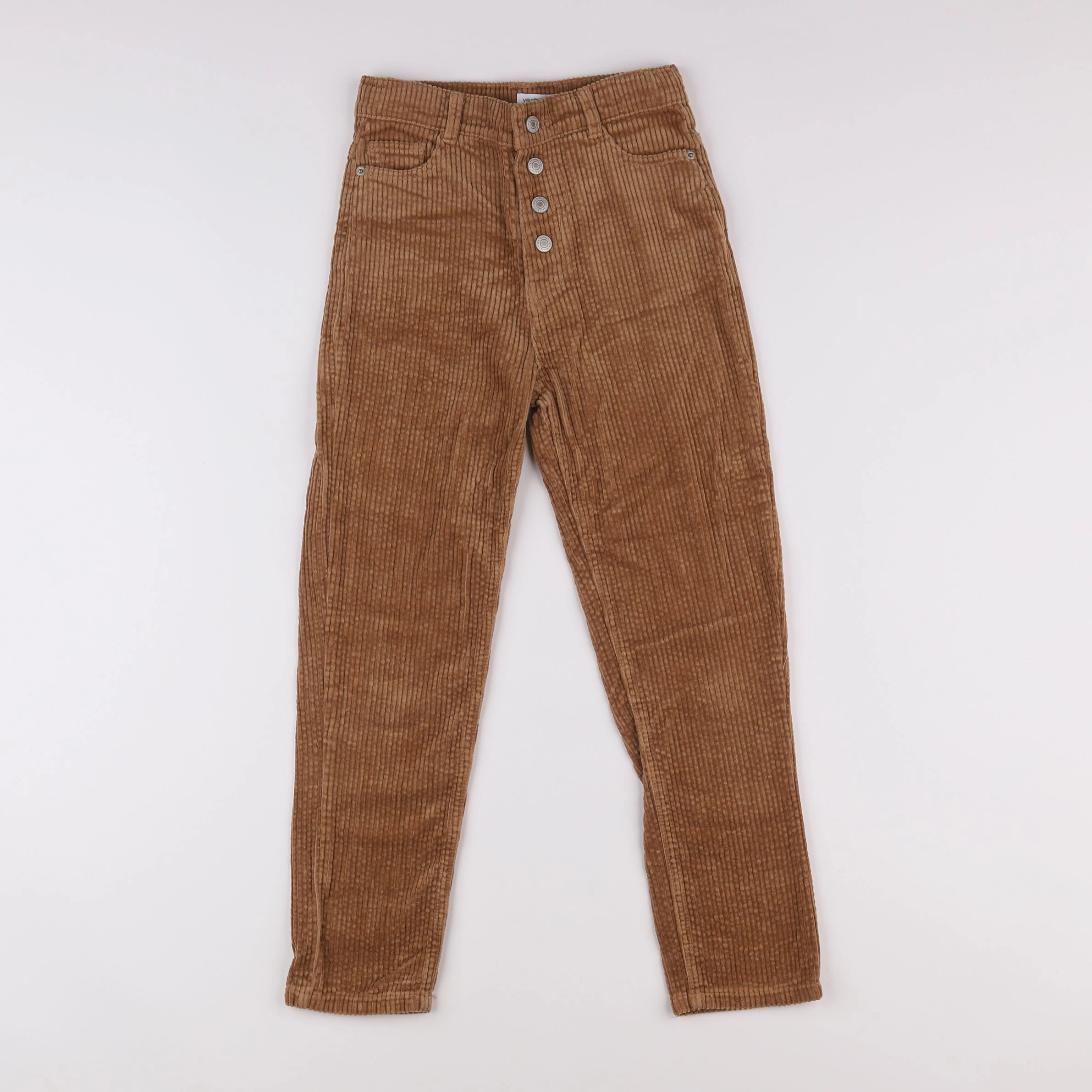 Vertbaudet - pantalon marron - 9 ans