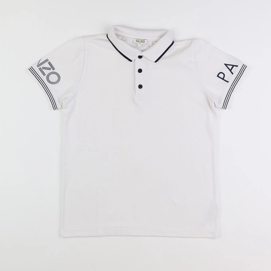 Kenzo - polo blanc - 12 ans