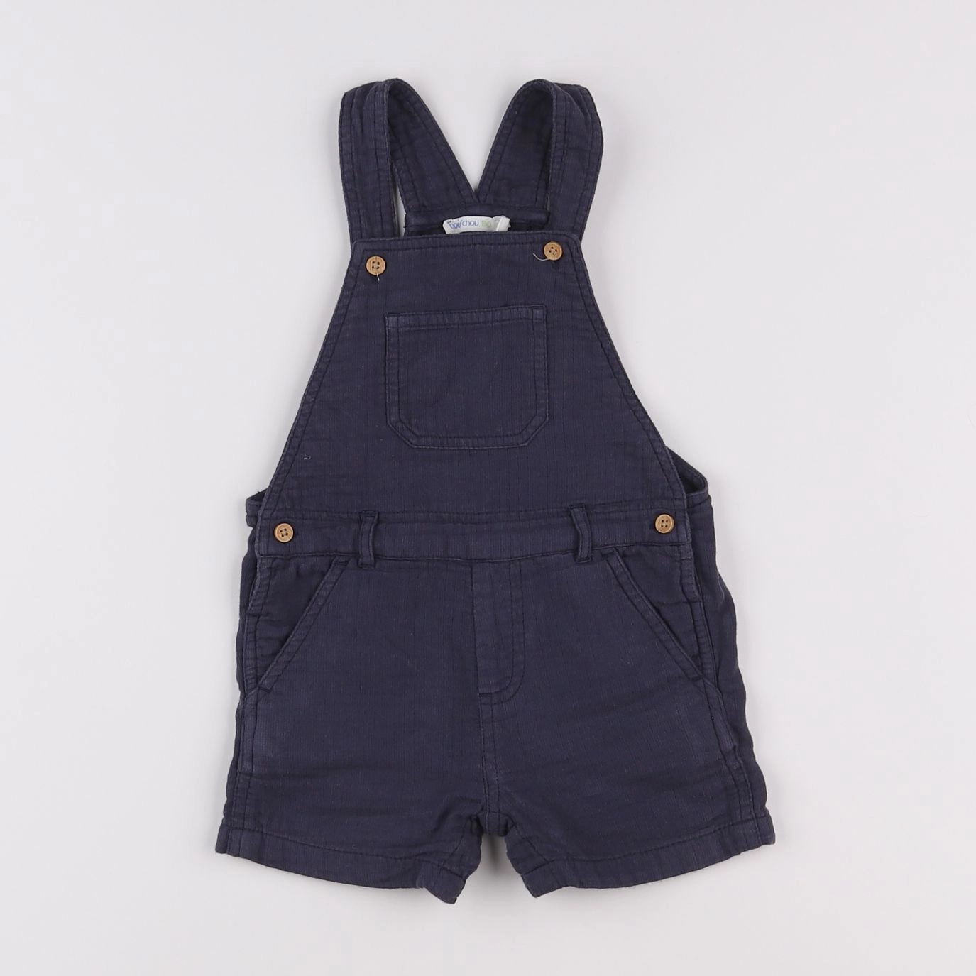 Boutchou - salopette bleu - 12 mois