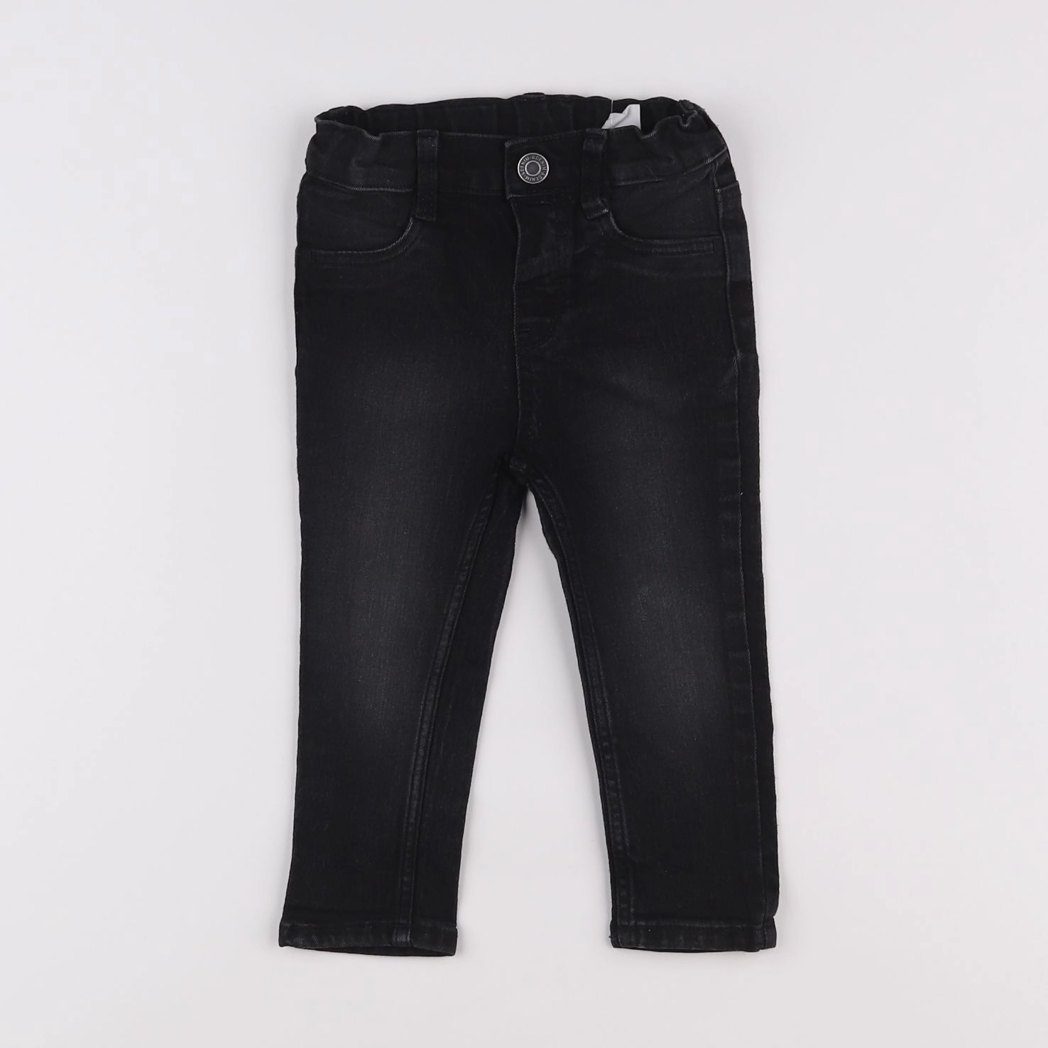 H&M - jegging gris - 9/12 mois