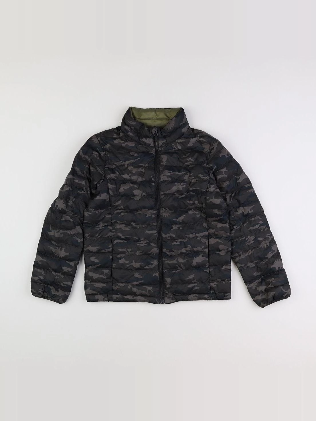 Uniqlo - doudoune vert - 10 ans