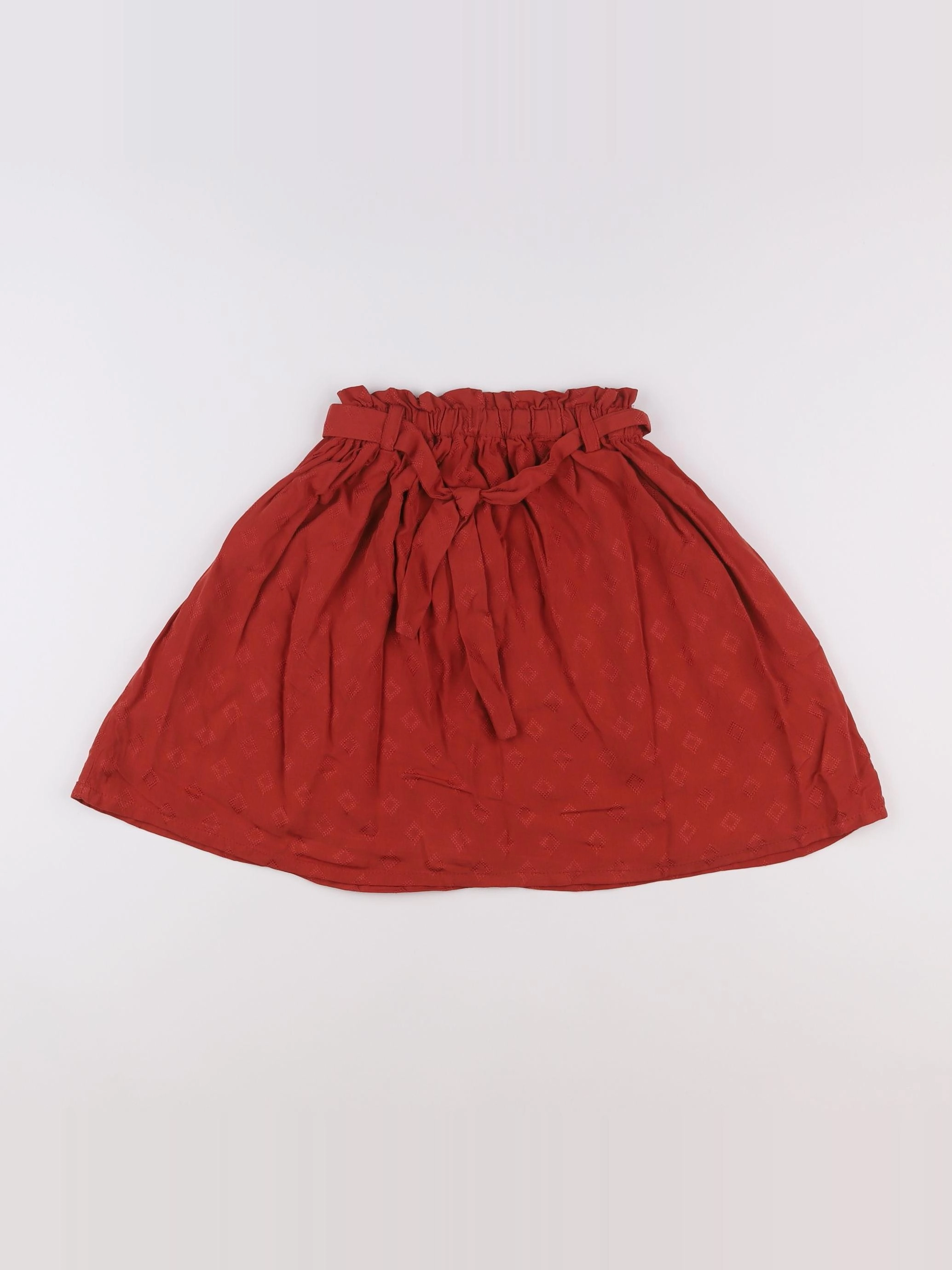 Little Cigogne - jupe marron - 12 ans