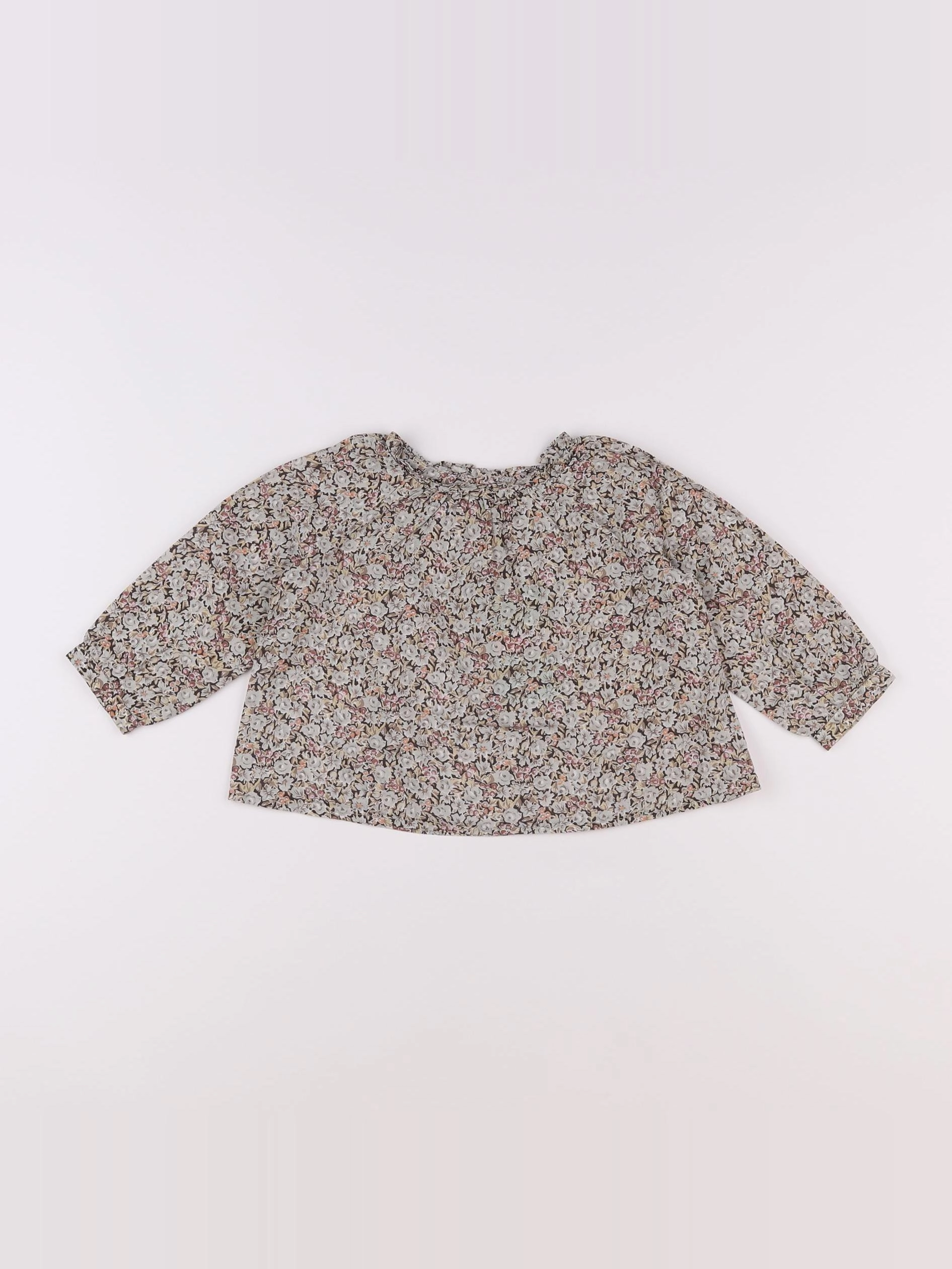 Bonpoint - blouse multicolore - 18 mois