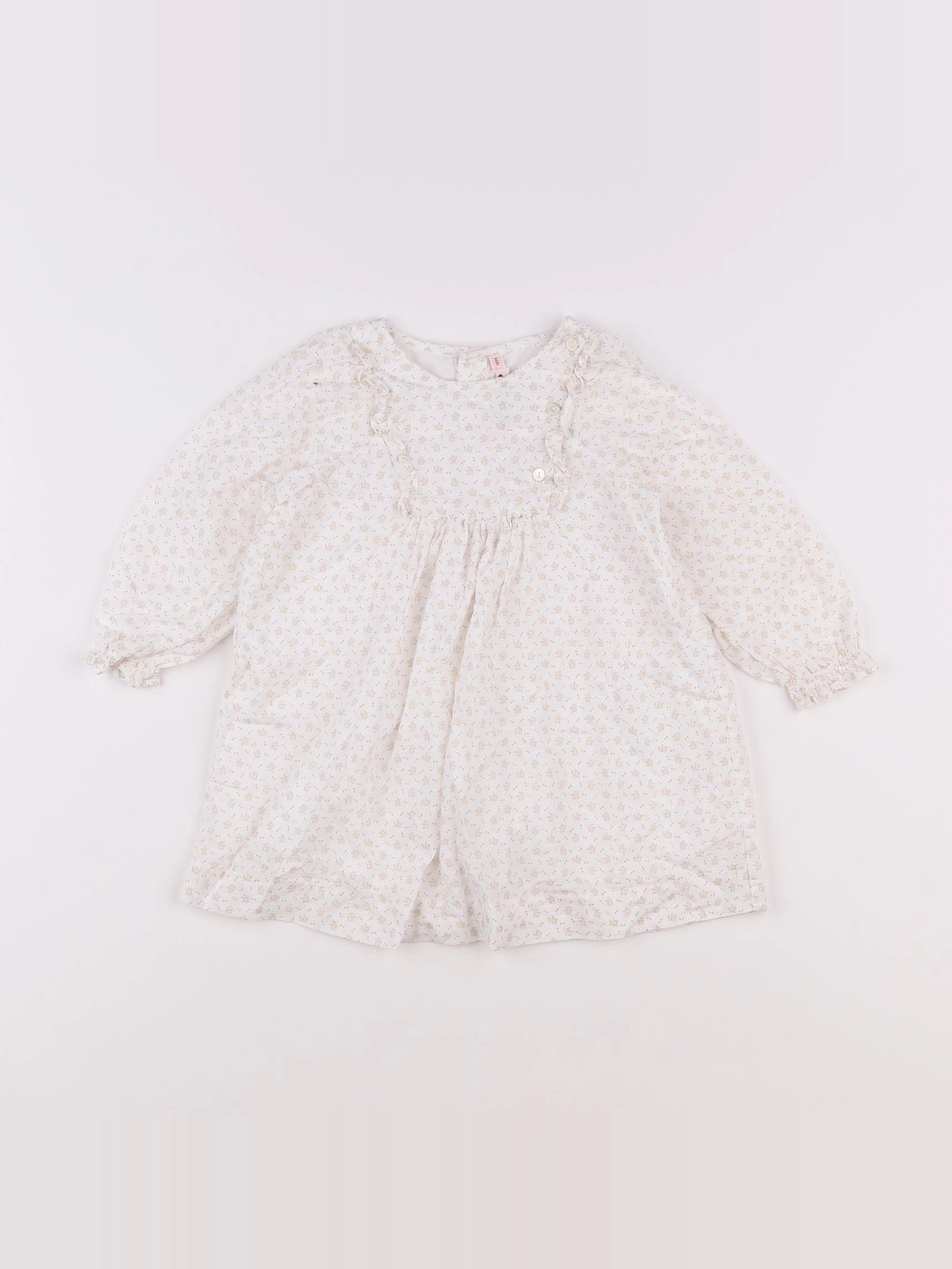 Bonpoint - robe blanc - 18 mois