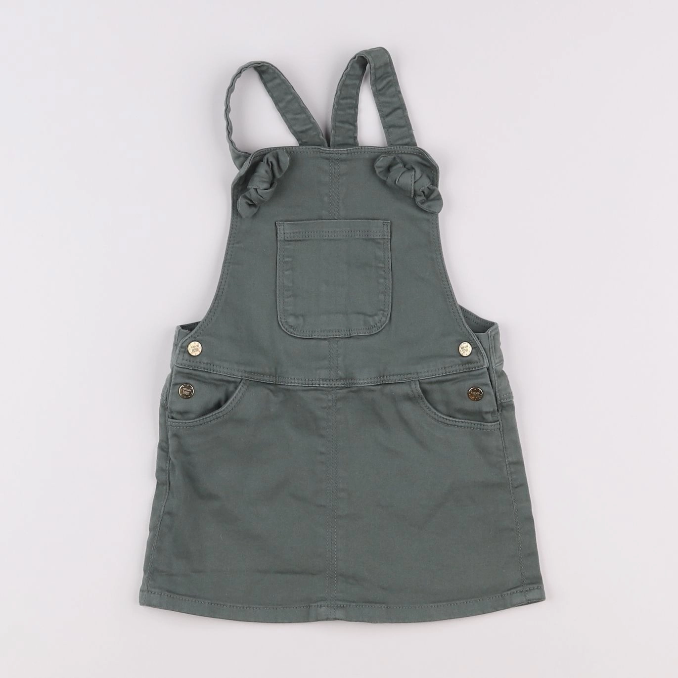 Tape à l'oeil - robe vert - 18 mois