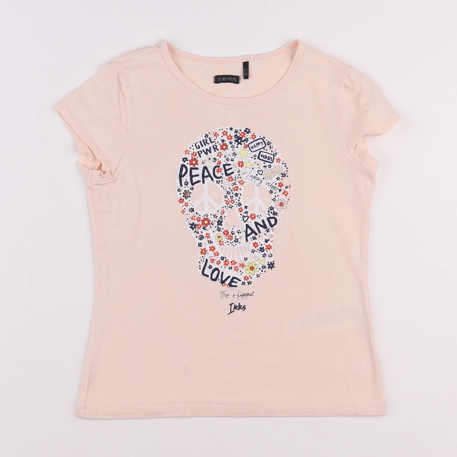 IKKS - tee-shirt rose - 10 ans