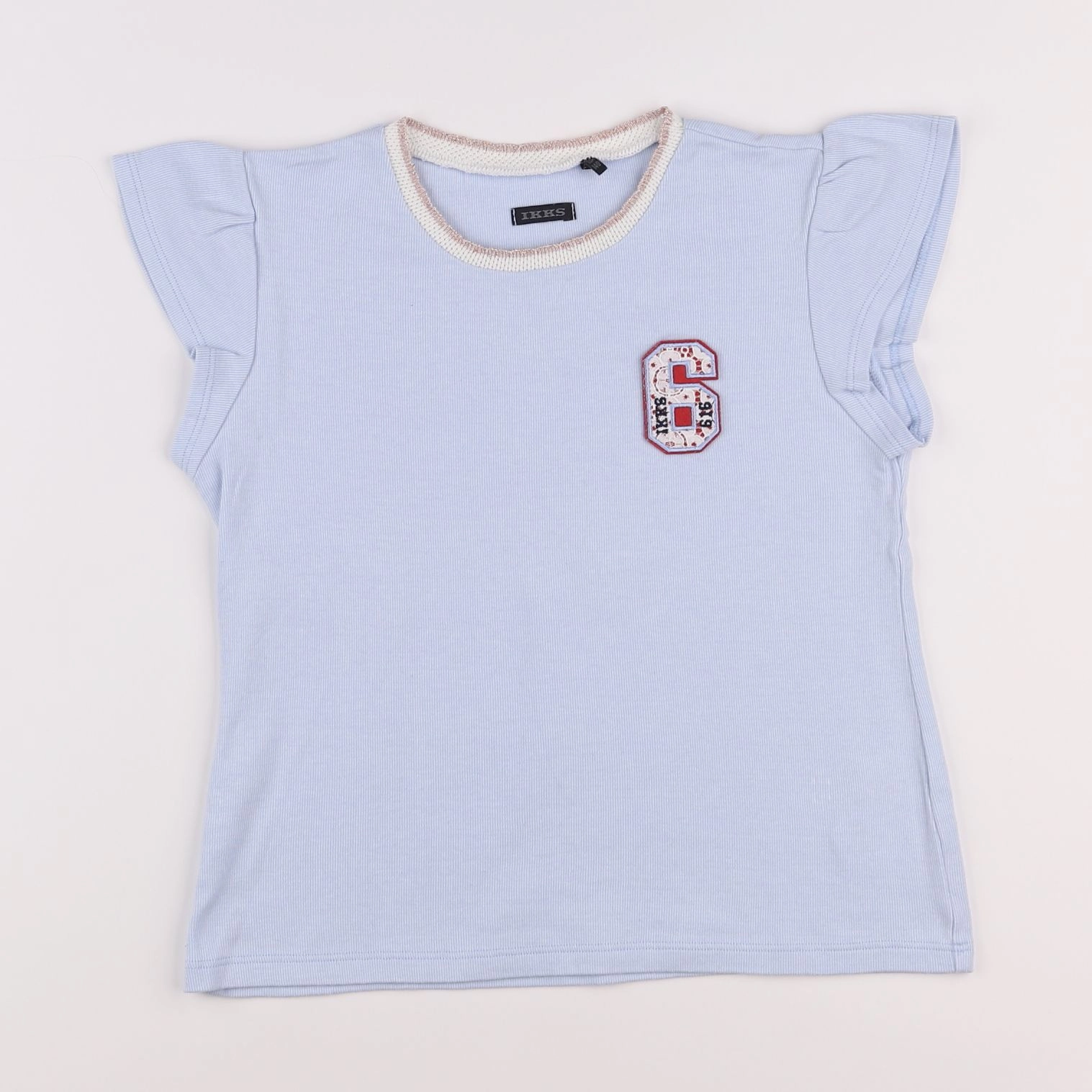 IKKS - tee-shirt bleu - 10 ans
