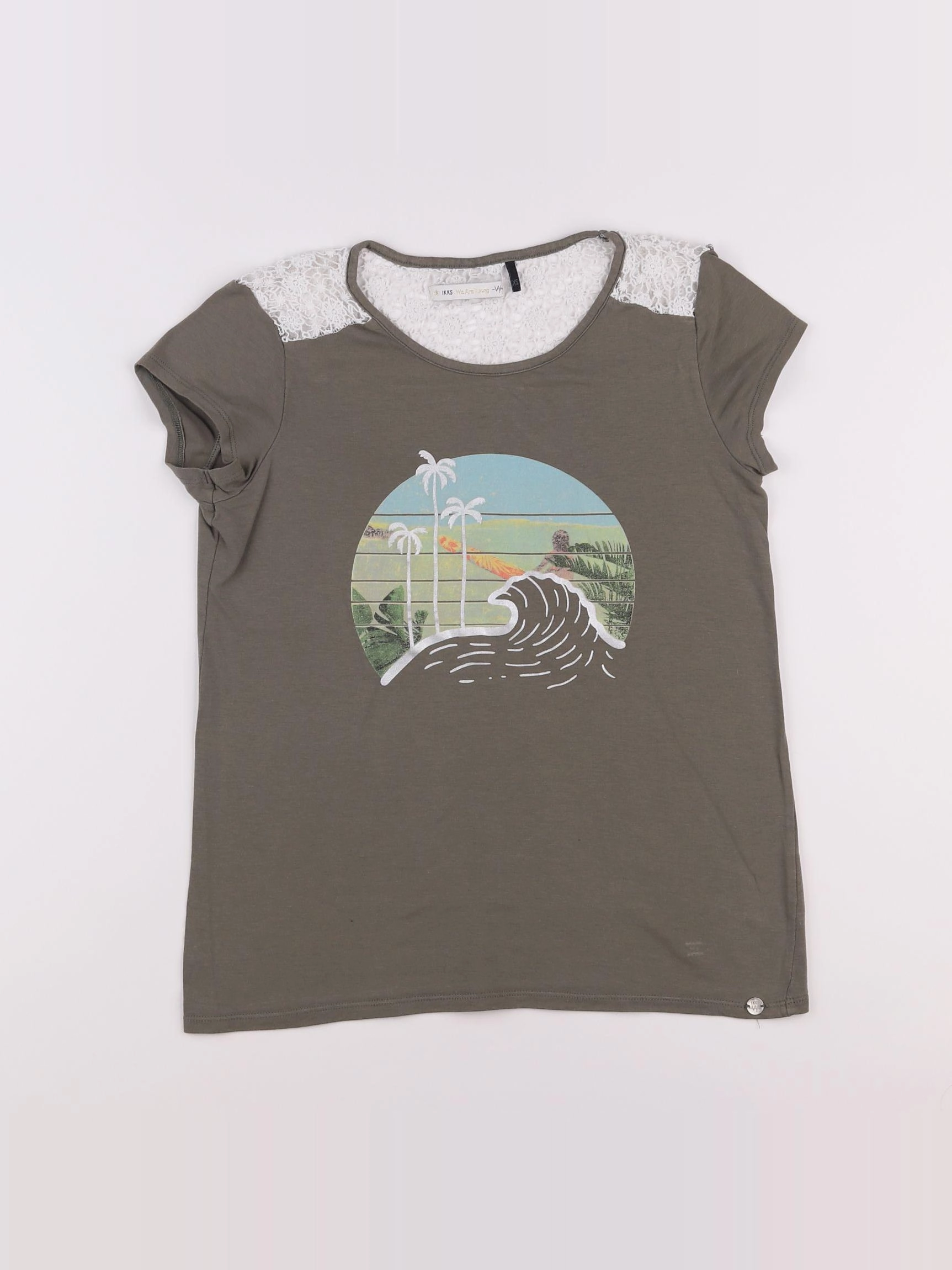 IKKS - tee-shirt vert - 12 ans
