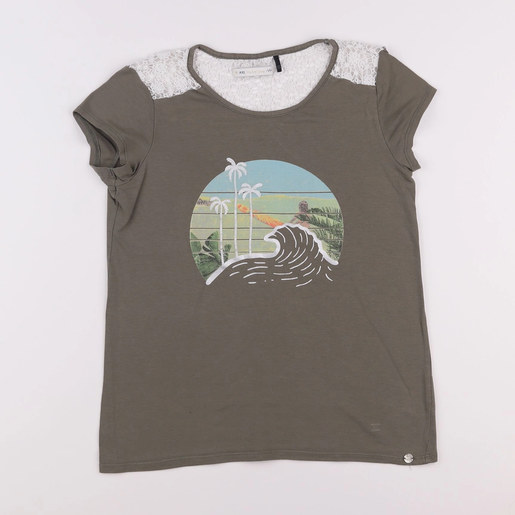 IKKS - tee-shirt vert - 12 ans