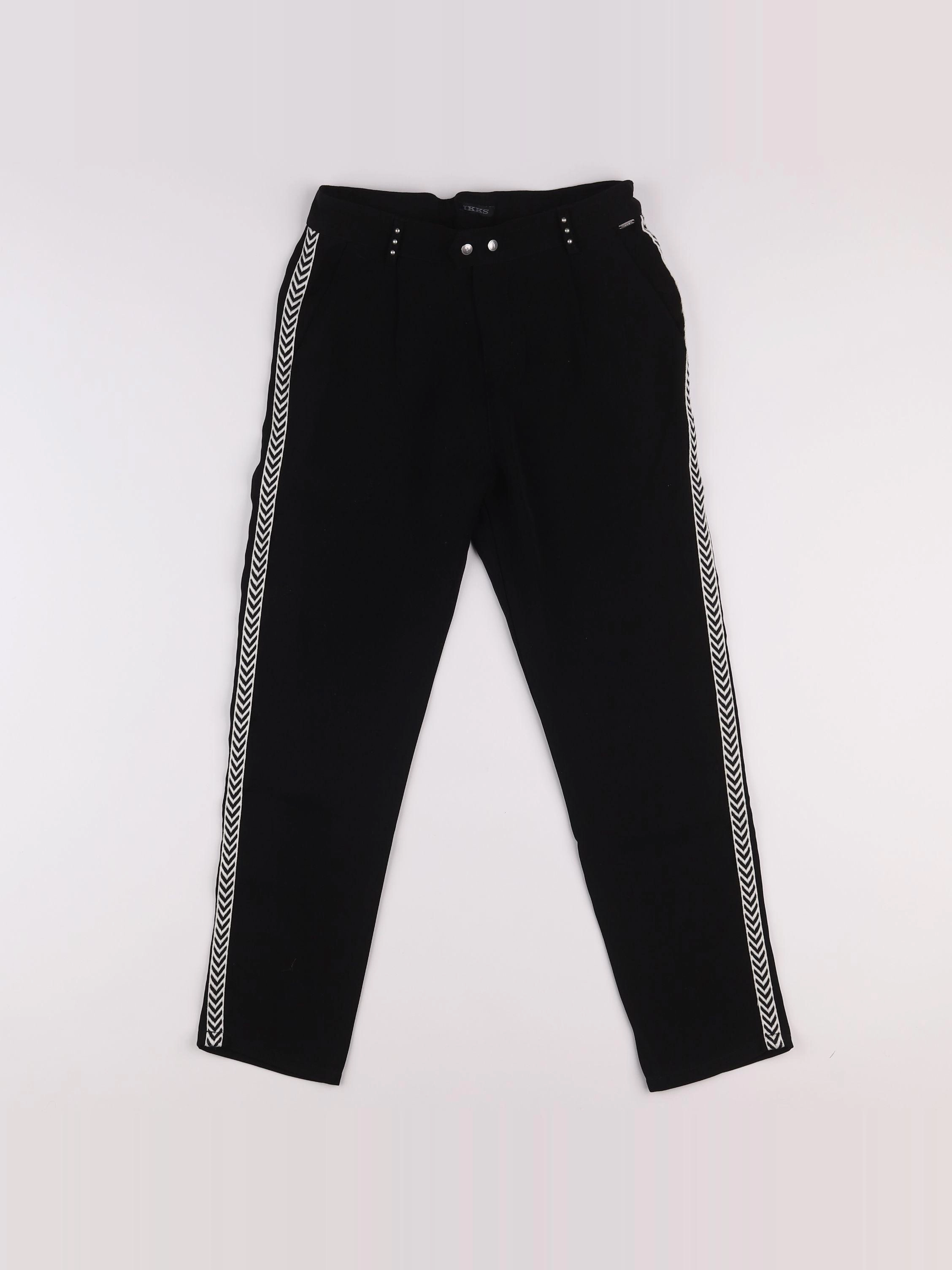 IKKS - pantalon noir - 10 ans