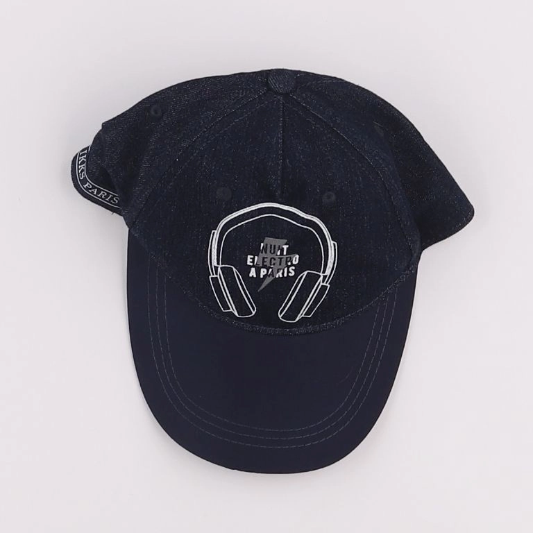 IKKS - casquette bleu - 4/5 ans