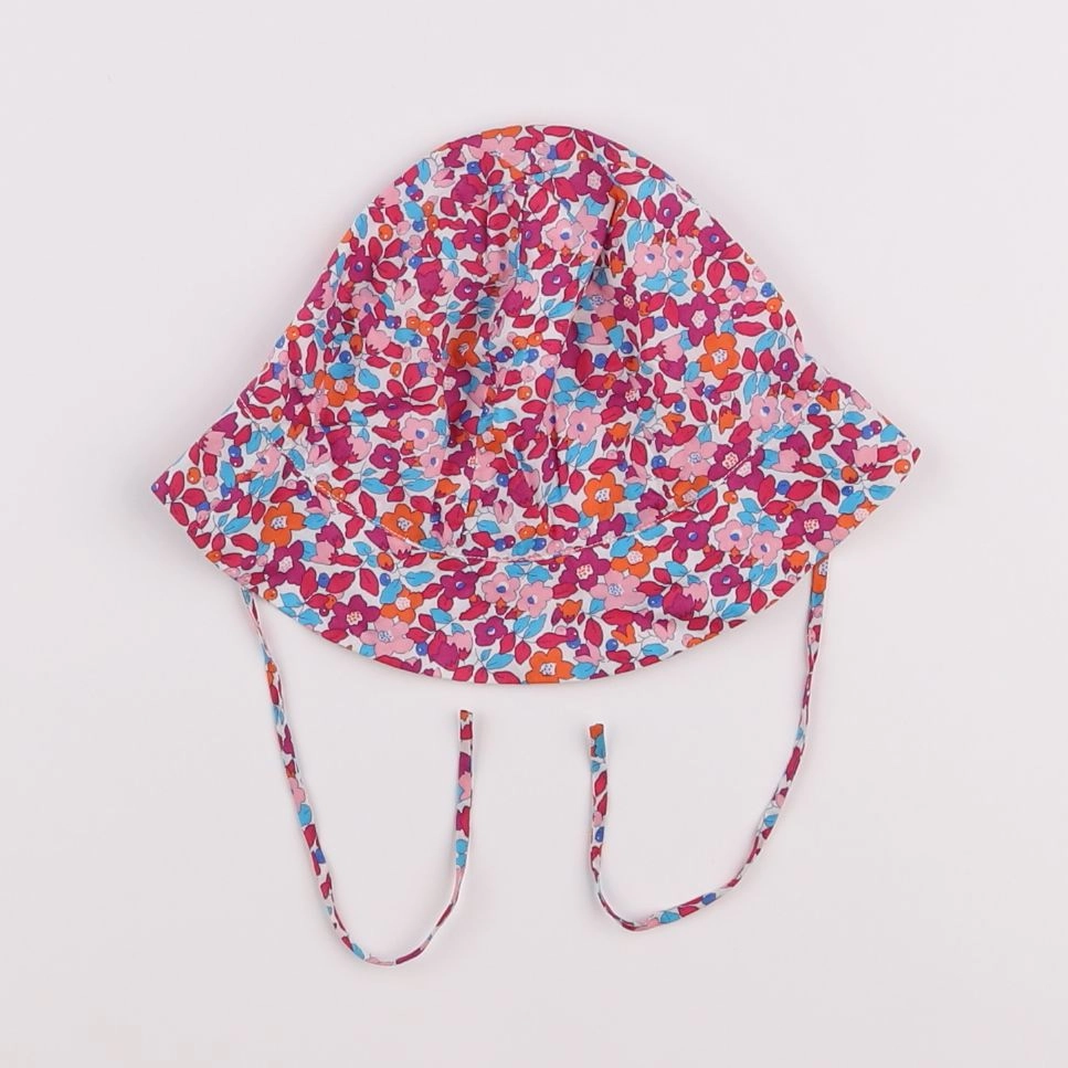 Jacadi - chapeau liberty multicolore - 3/9 mois