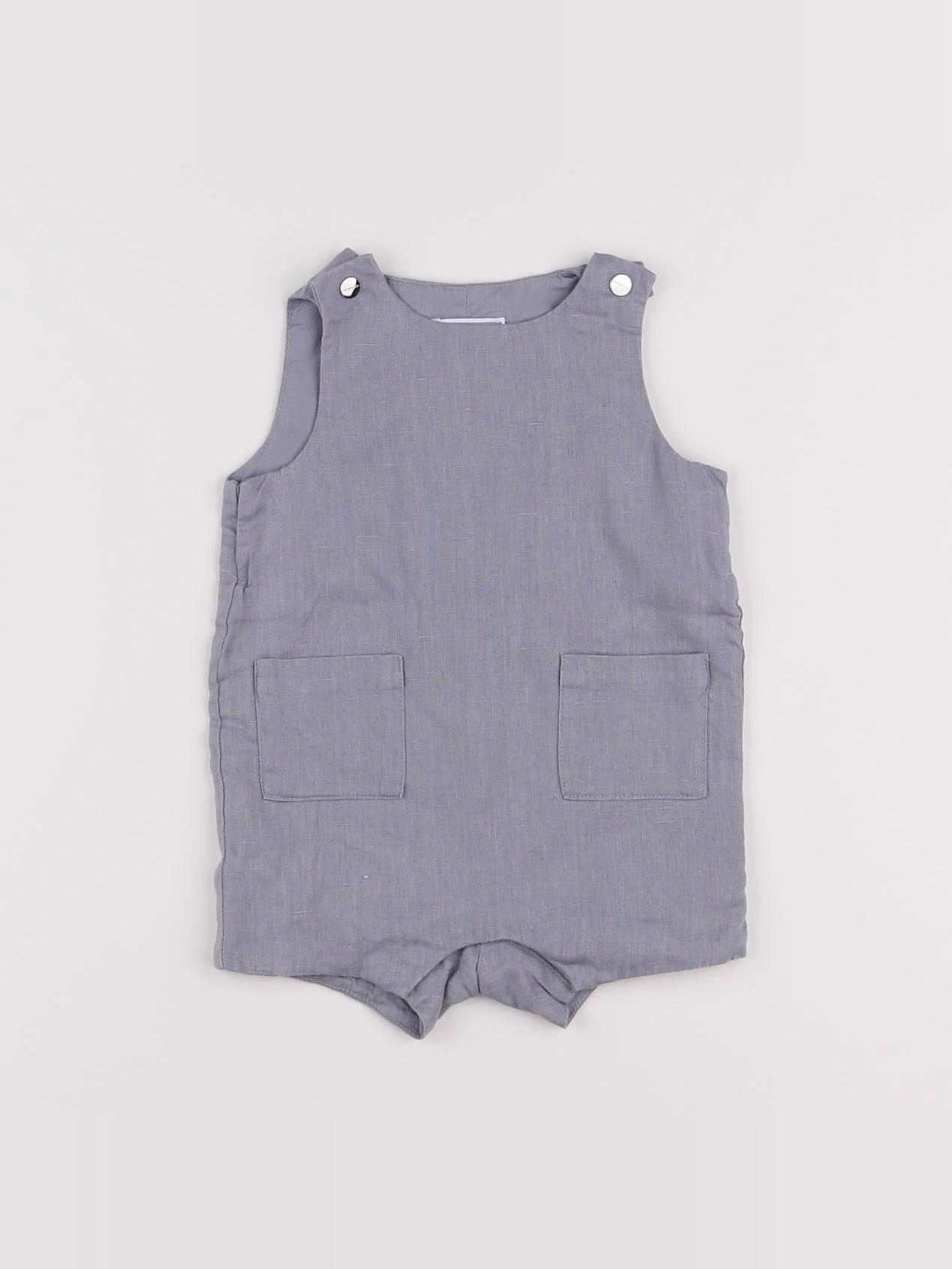 Jacadi - combinaison gris - 6 mois