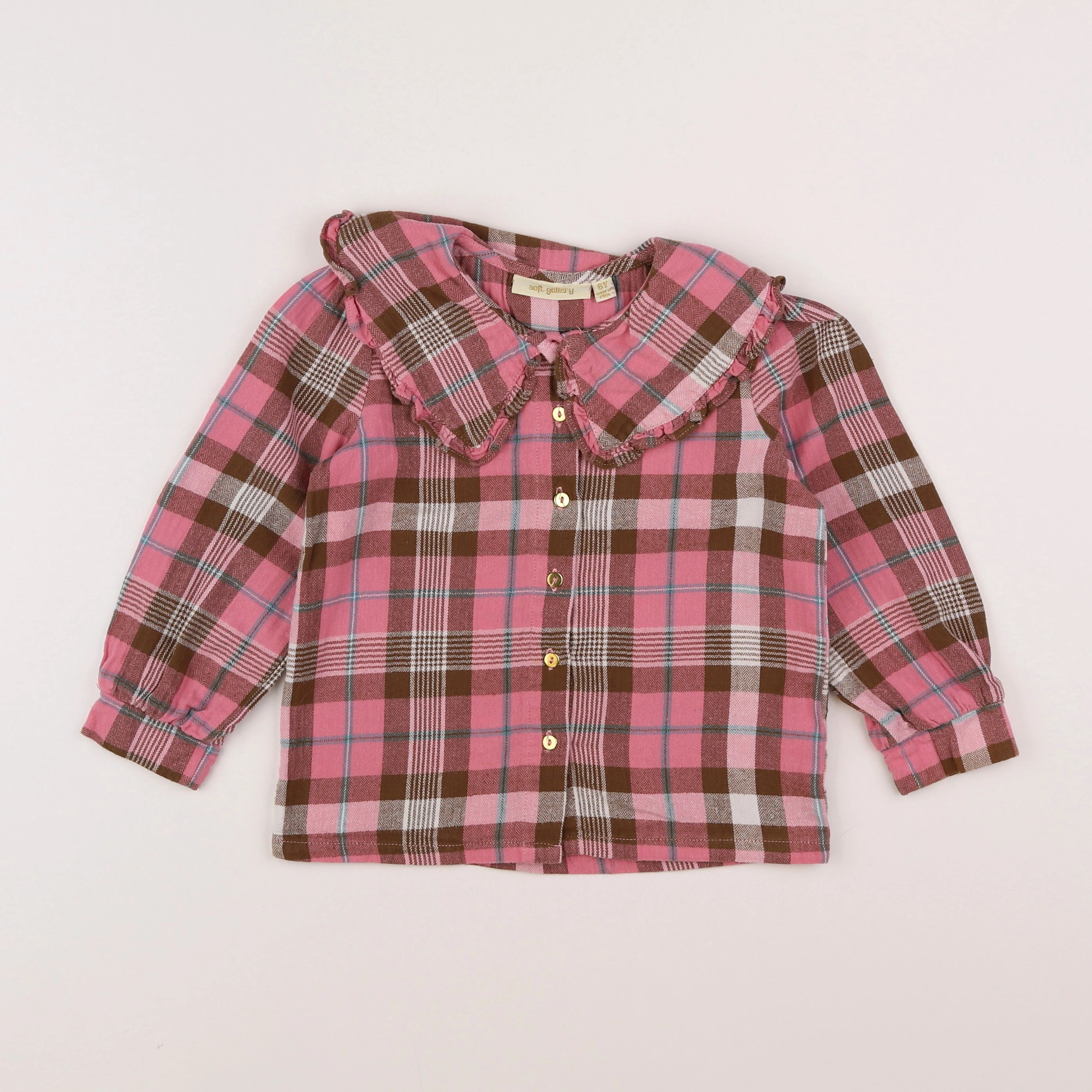 Soft Gallery - blouse rose - 10 ans