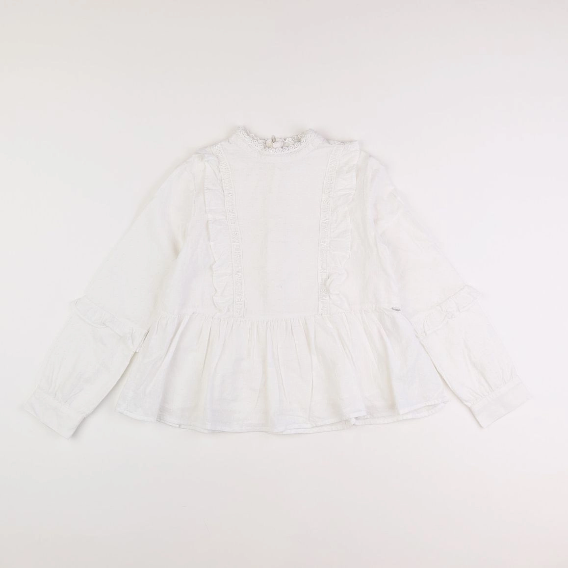 IKKS - blouse blanc - 10 ans