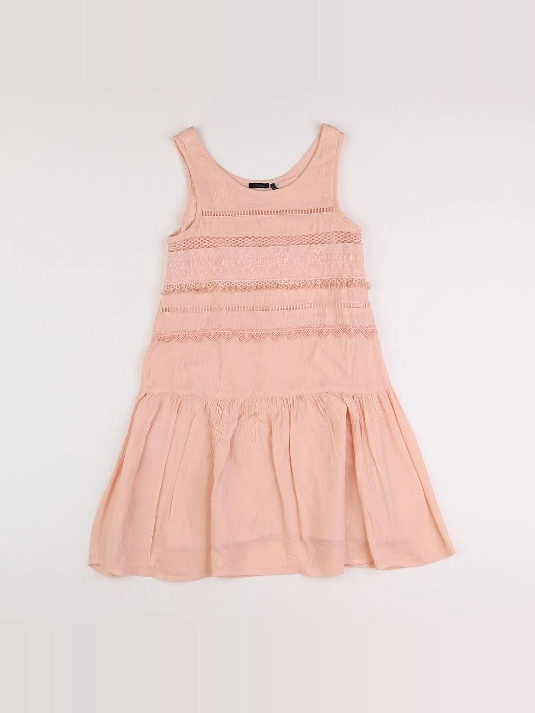 IKKS - robe orange - 10 ans