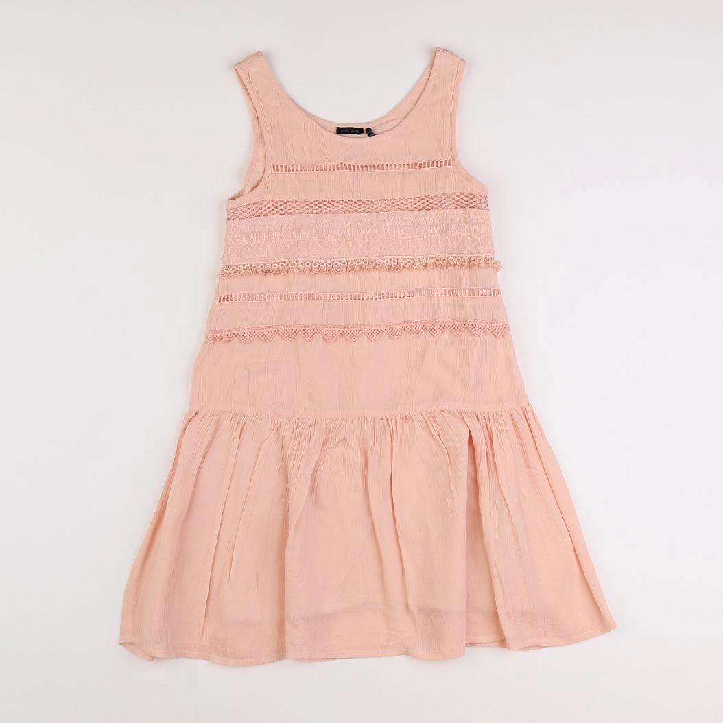IKKS - robe orange - 10 ans