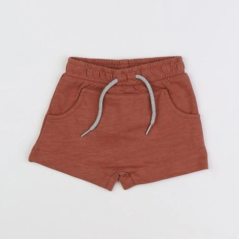 Vertbaudet - short marron - 6 mois