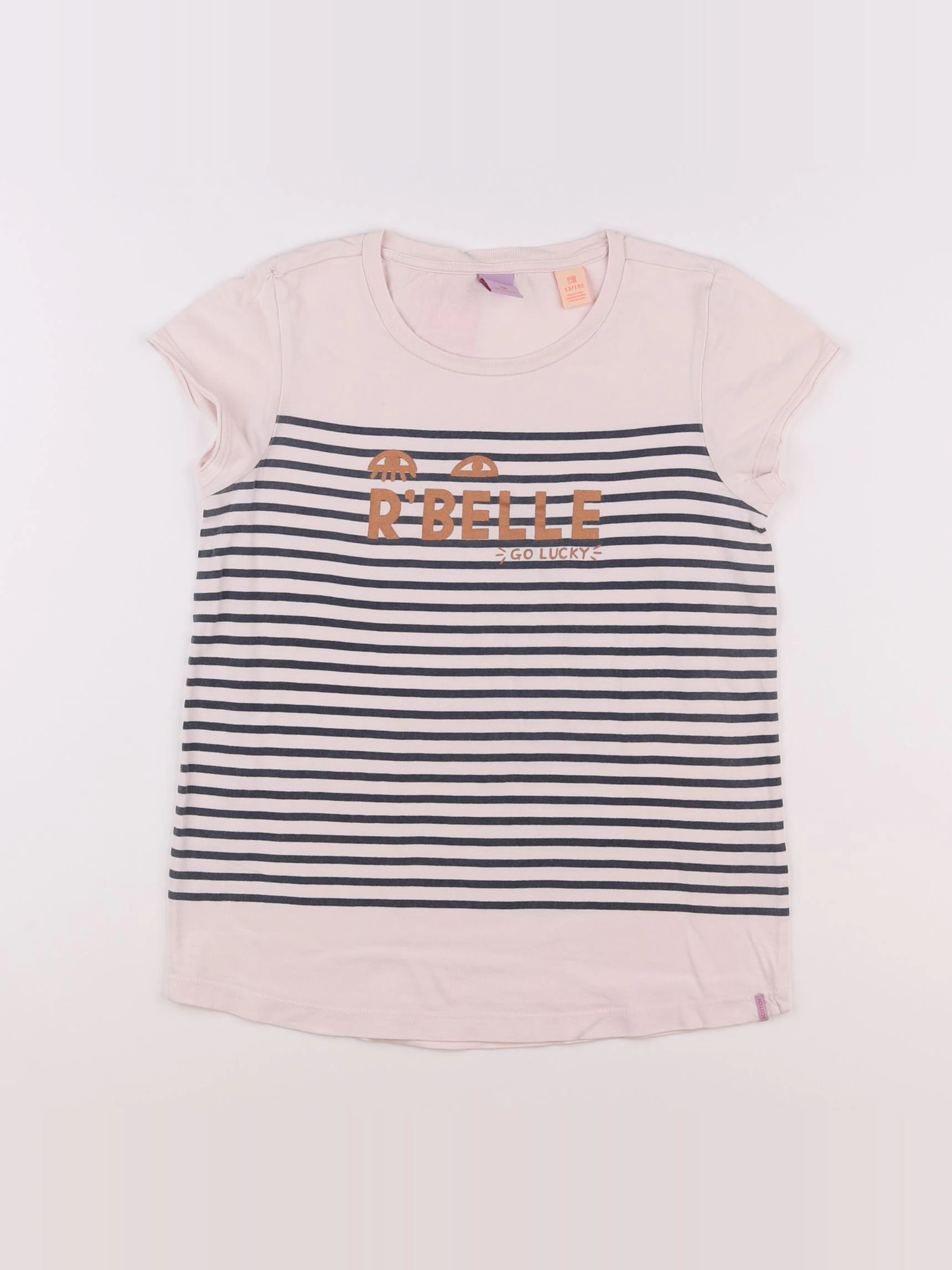 Scotch & Soda - tee-shirt rose - 12 ans
