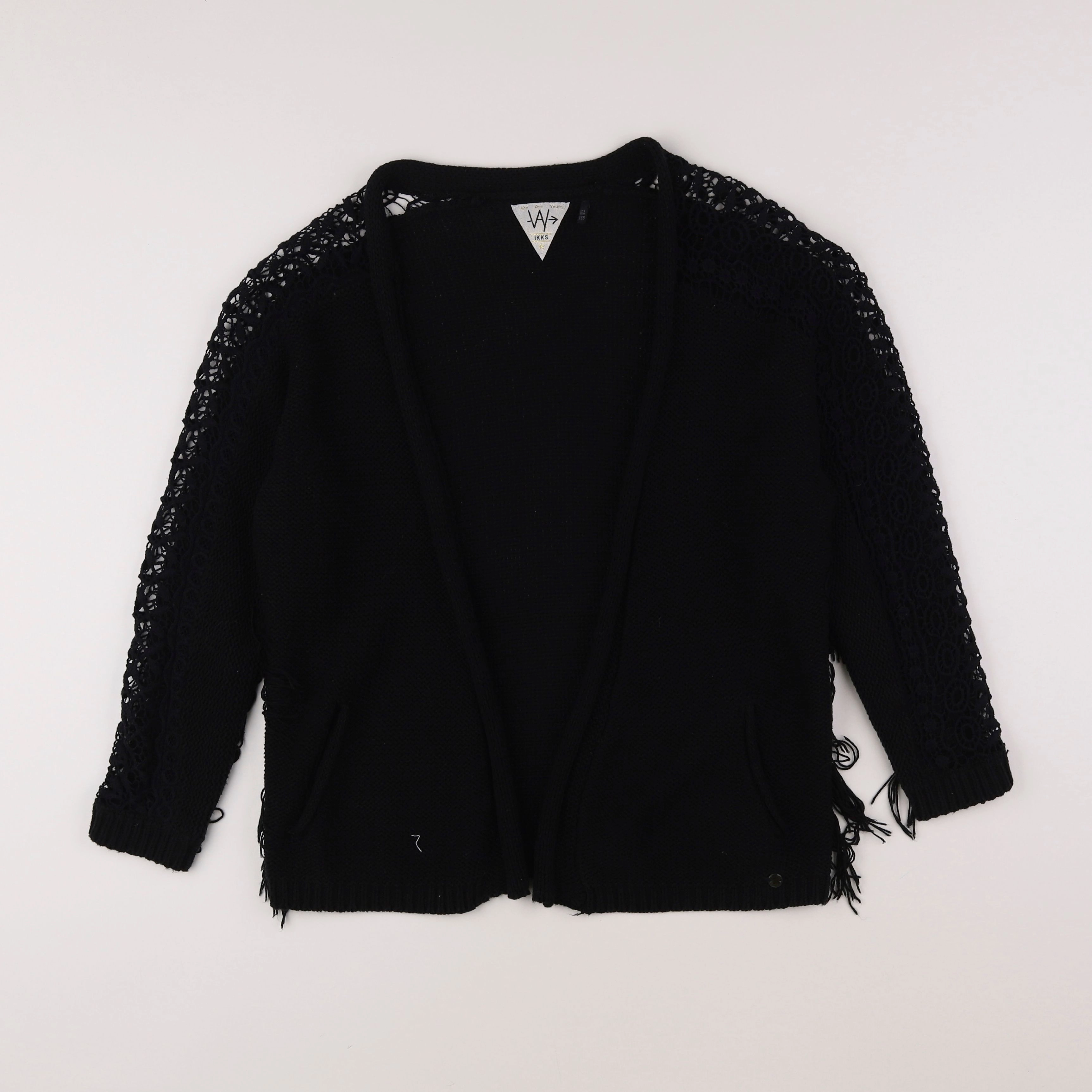 IKKS - gilet noir - 10 ans