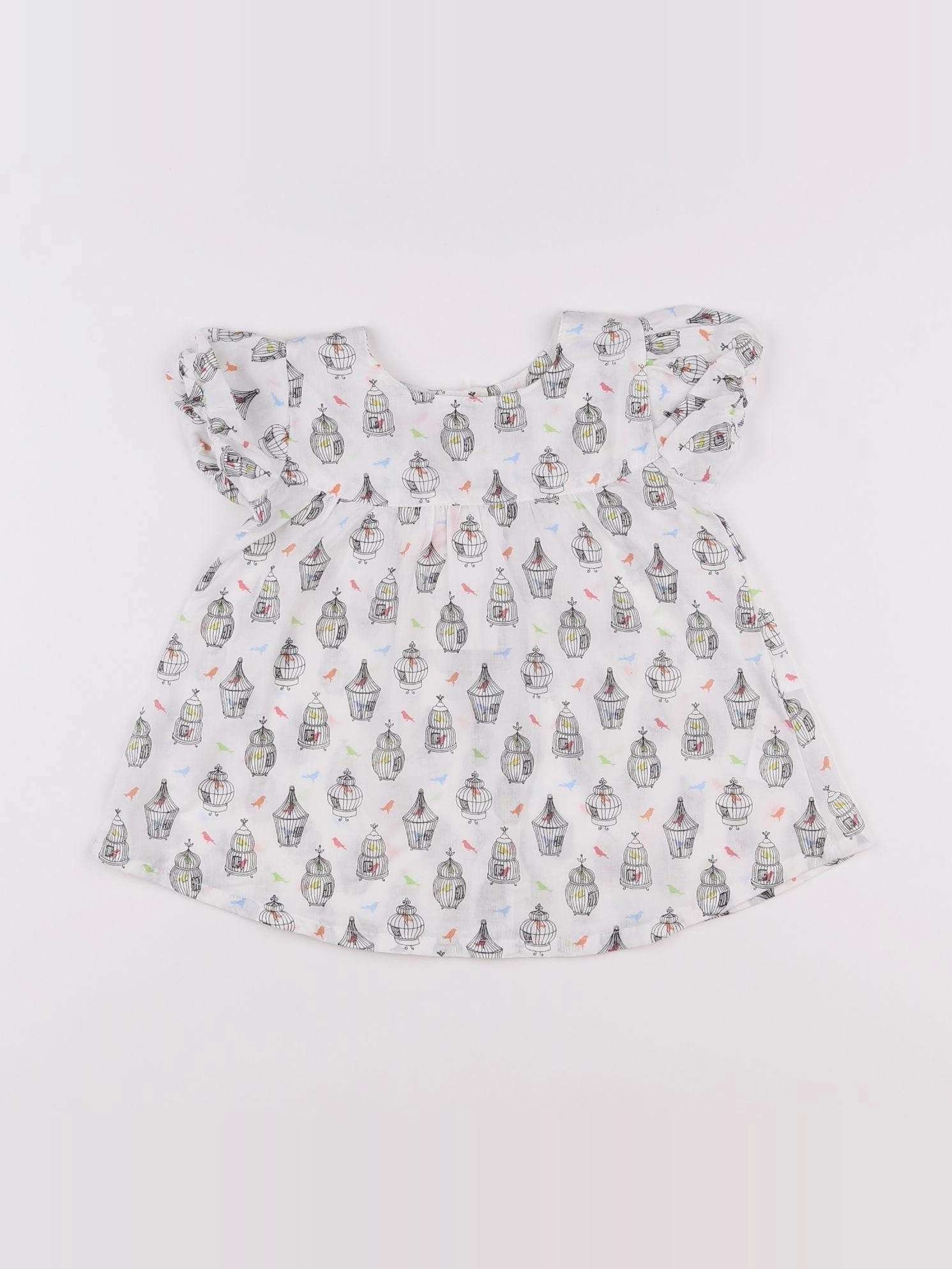 Arthur - robe blanc - 18 mois