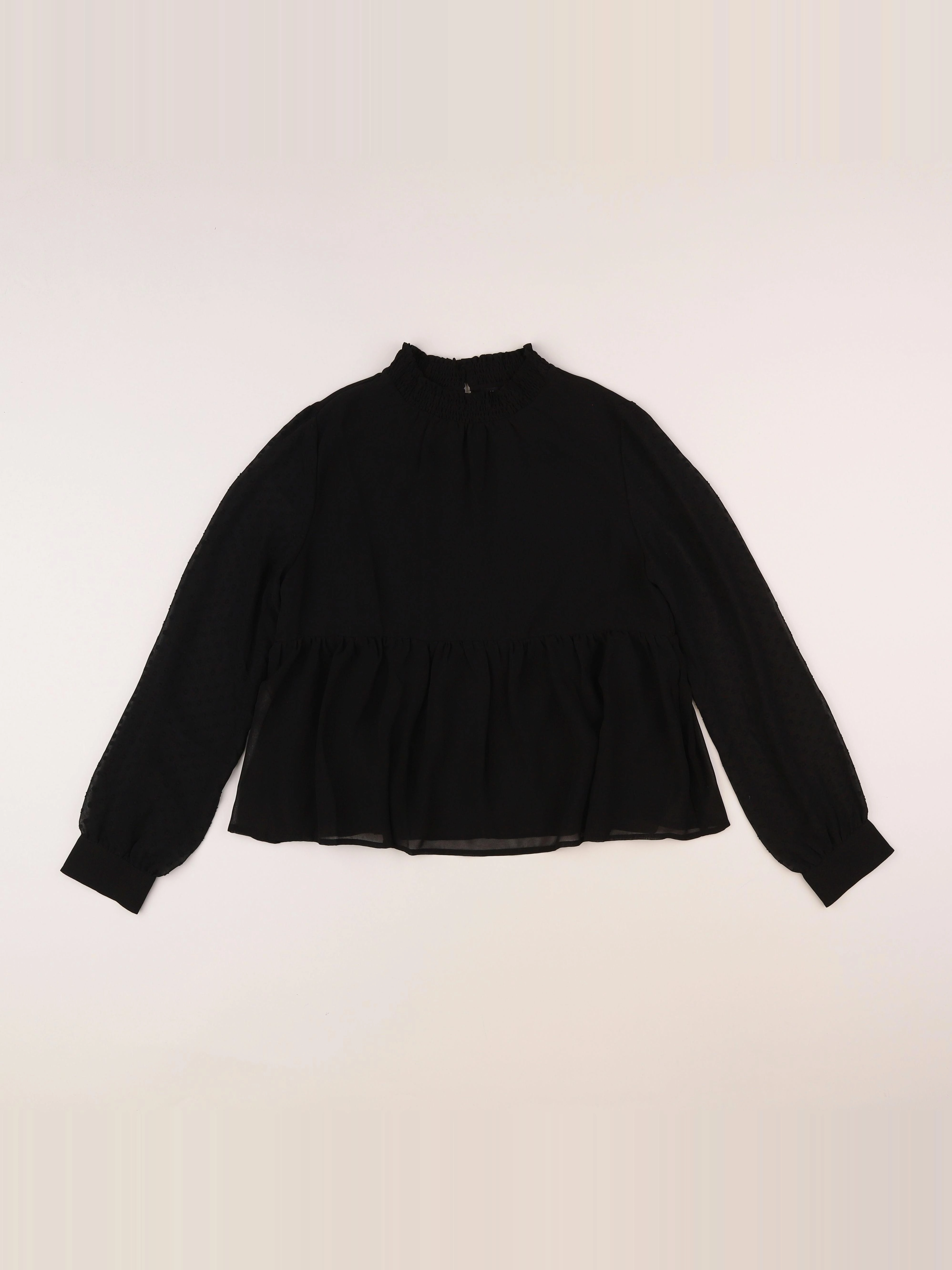 IKKS - blouse noir - 12 ans