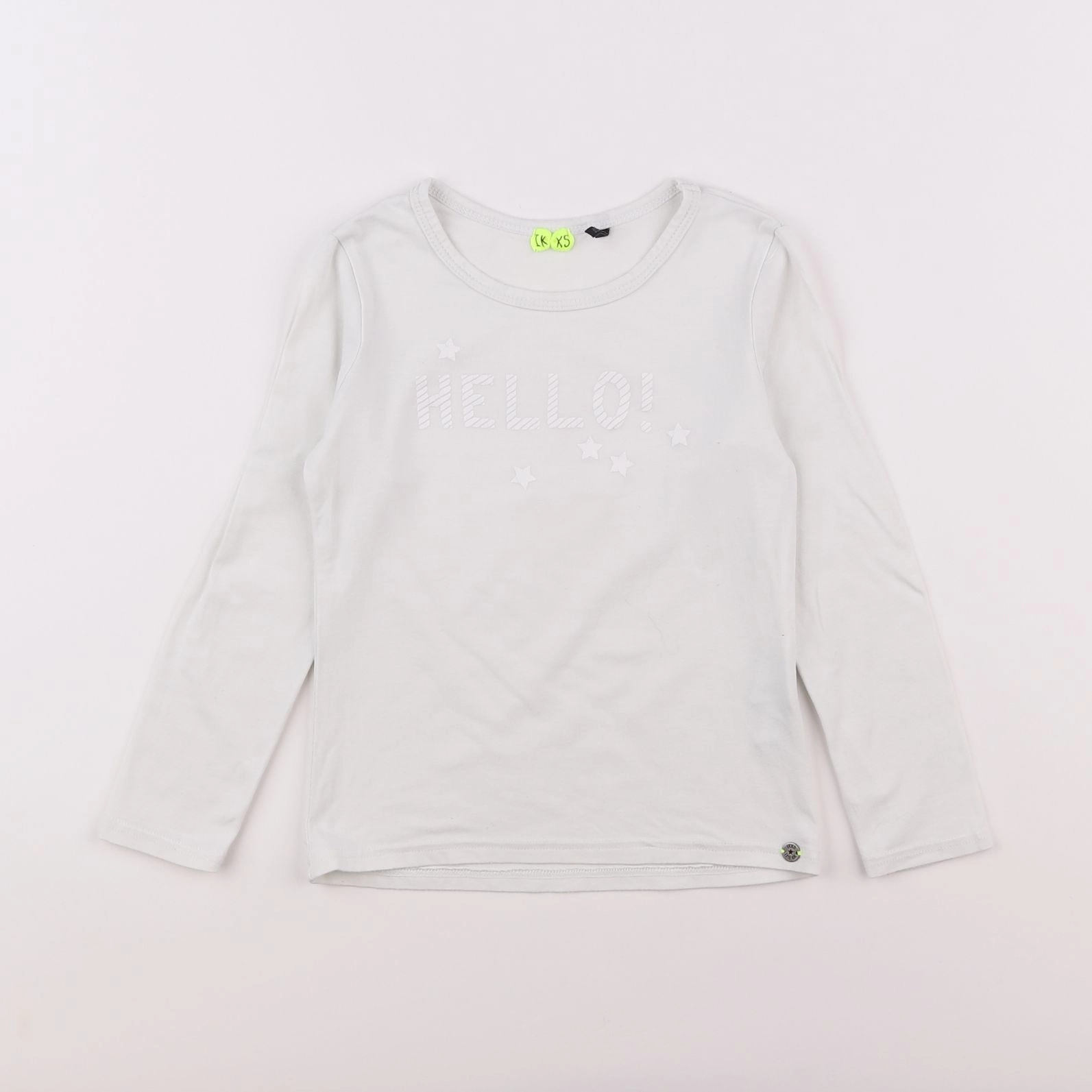 IKKS - tee-shirt blanc - 4 ans