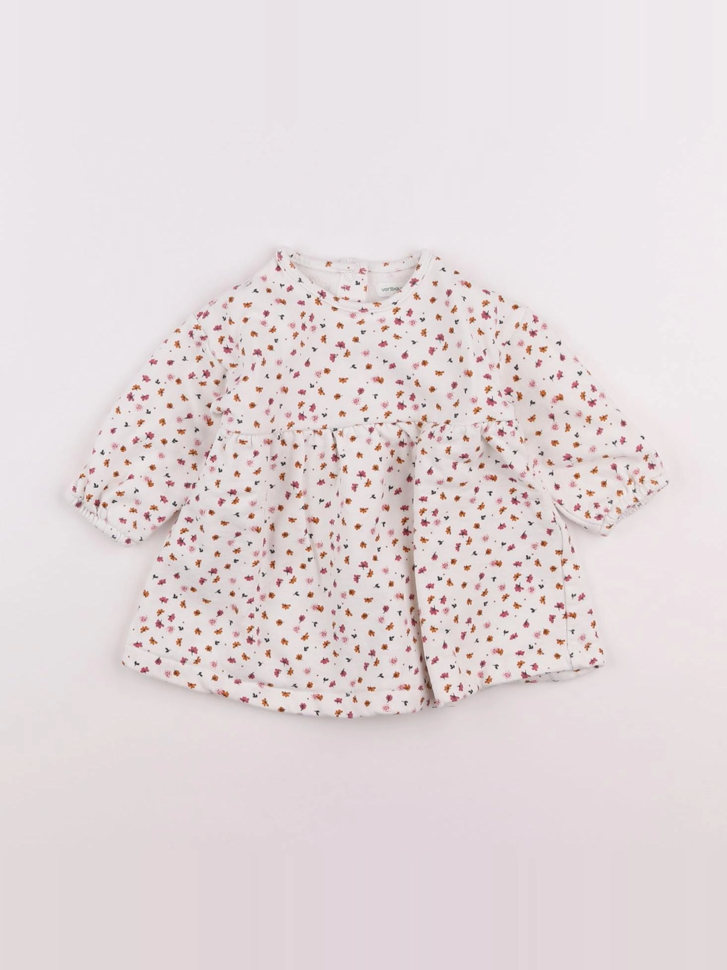 Vertbaudet - robe blanc - 9 mois