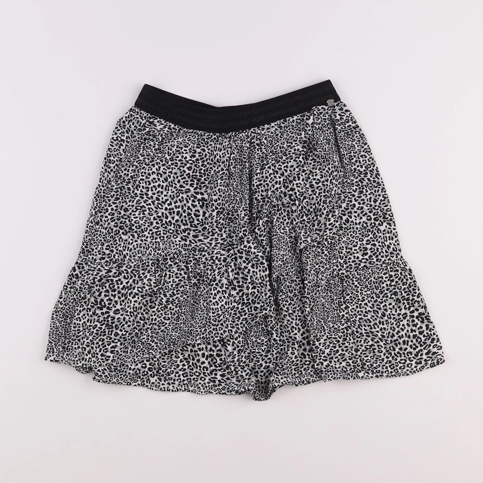 IKKS - jupe noir, gris - 10 ans