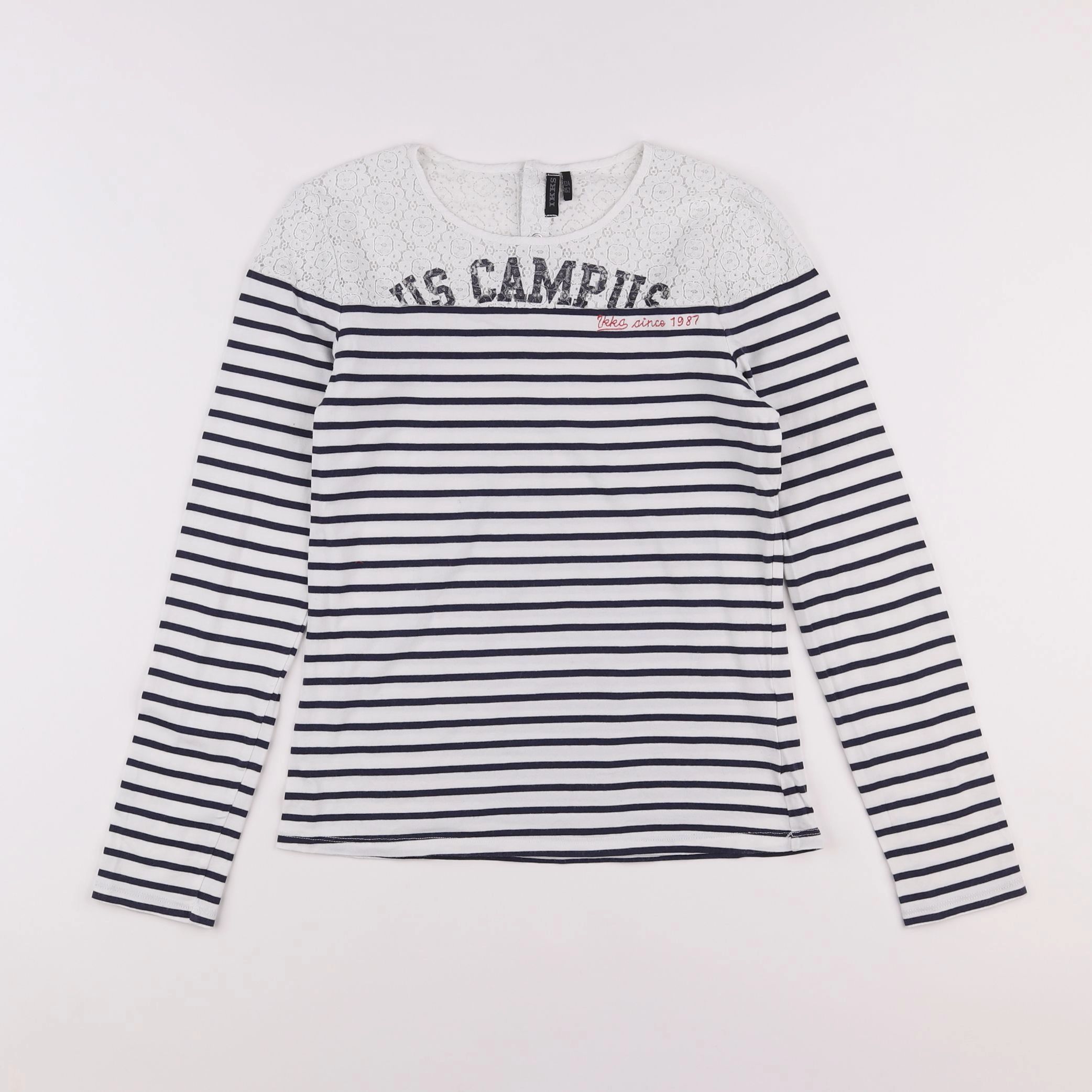 IKKS - tee-shirt blanc - 12 ans