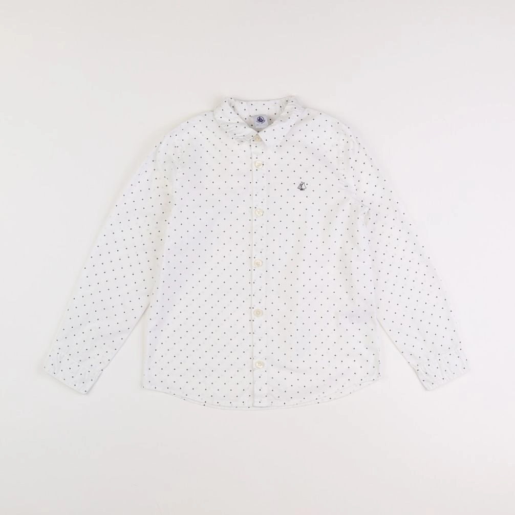 Petit Bateau - chemise blanc - 8 ans