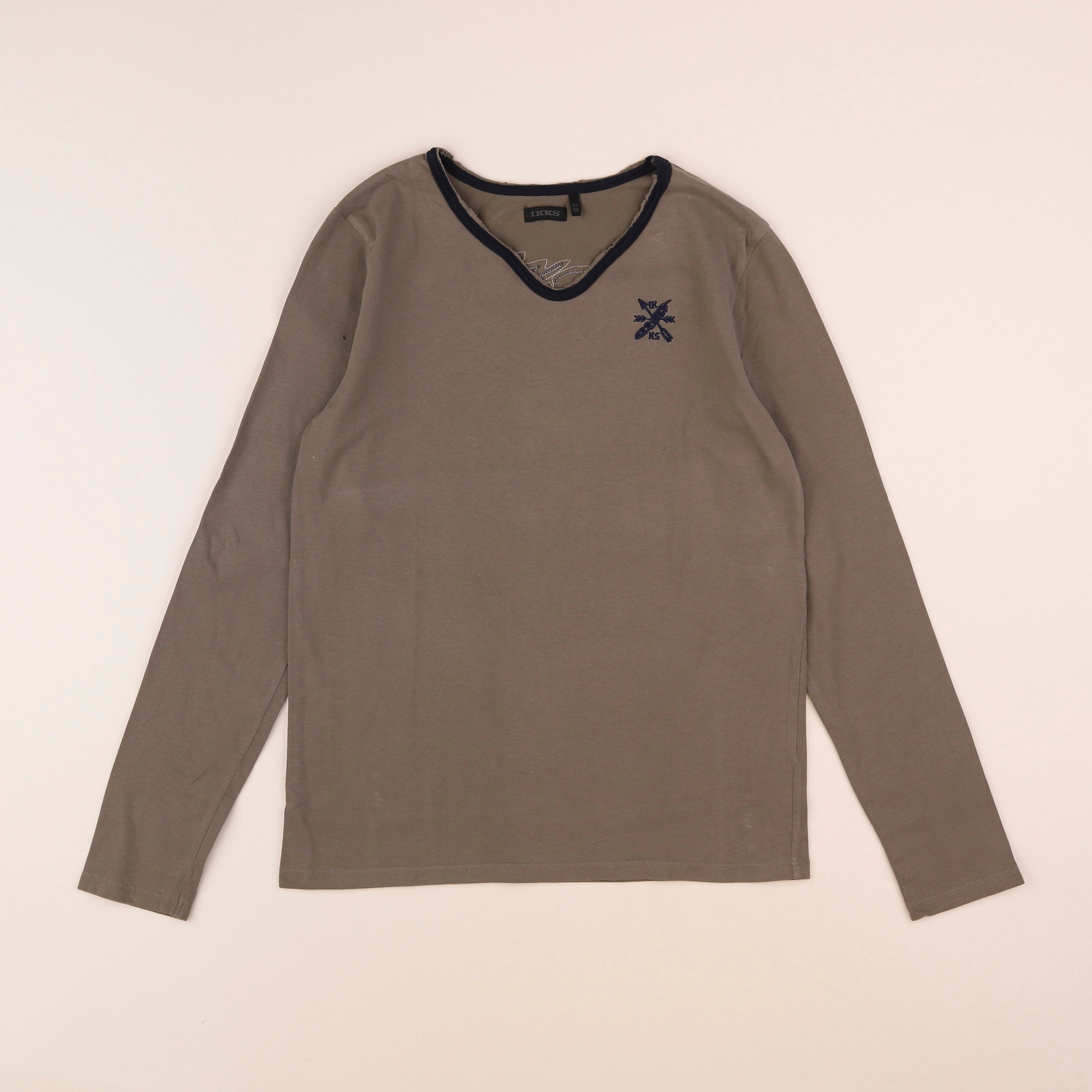 IKKS - tee-shirt marron - 12 ans
