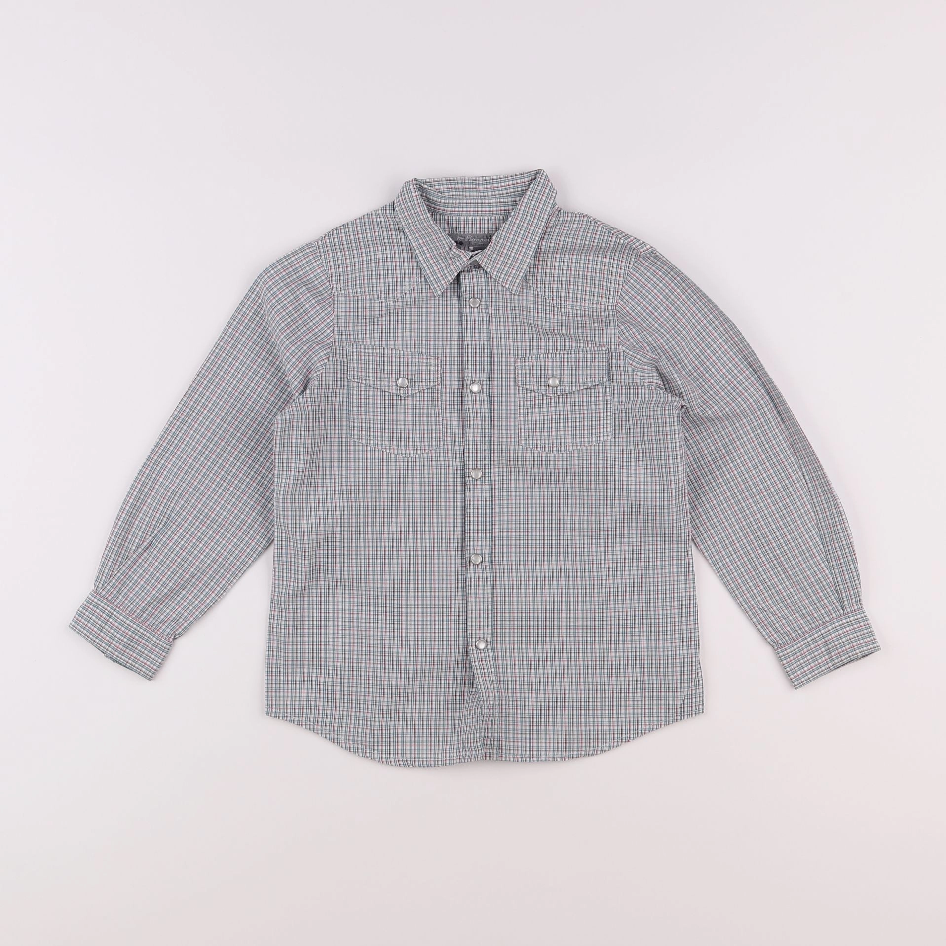 Bonpoint - chemise vert - 4 ans